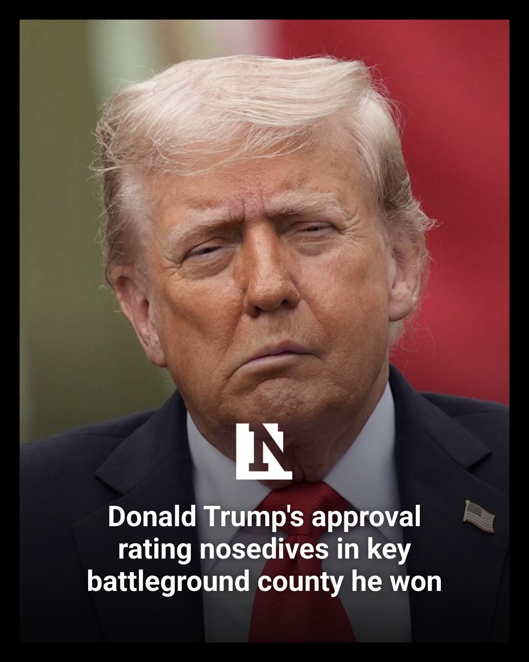 Newsweek - The President's approval rating has plummeted... | Facebook