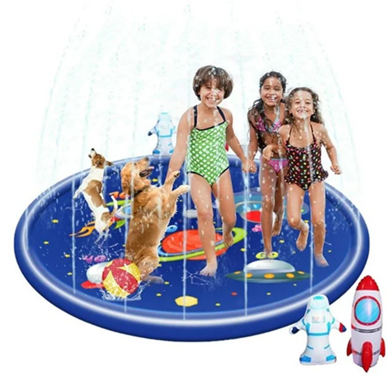 67 Splash Pad Pour 3 Ans Enfants Tapis De Jeu D'eau Splash Play Avec Alphabet Animaux Jouets Pour Enfants Jeu Deau Dt Extrieurs Pour Lt Le 209331210