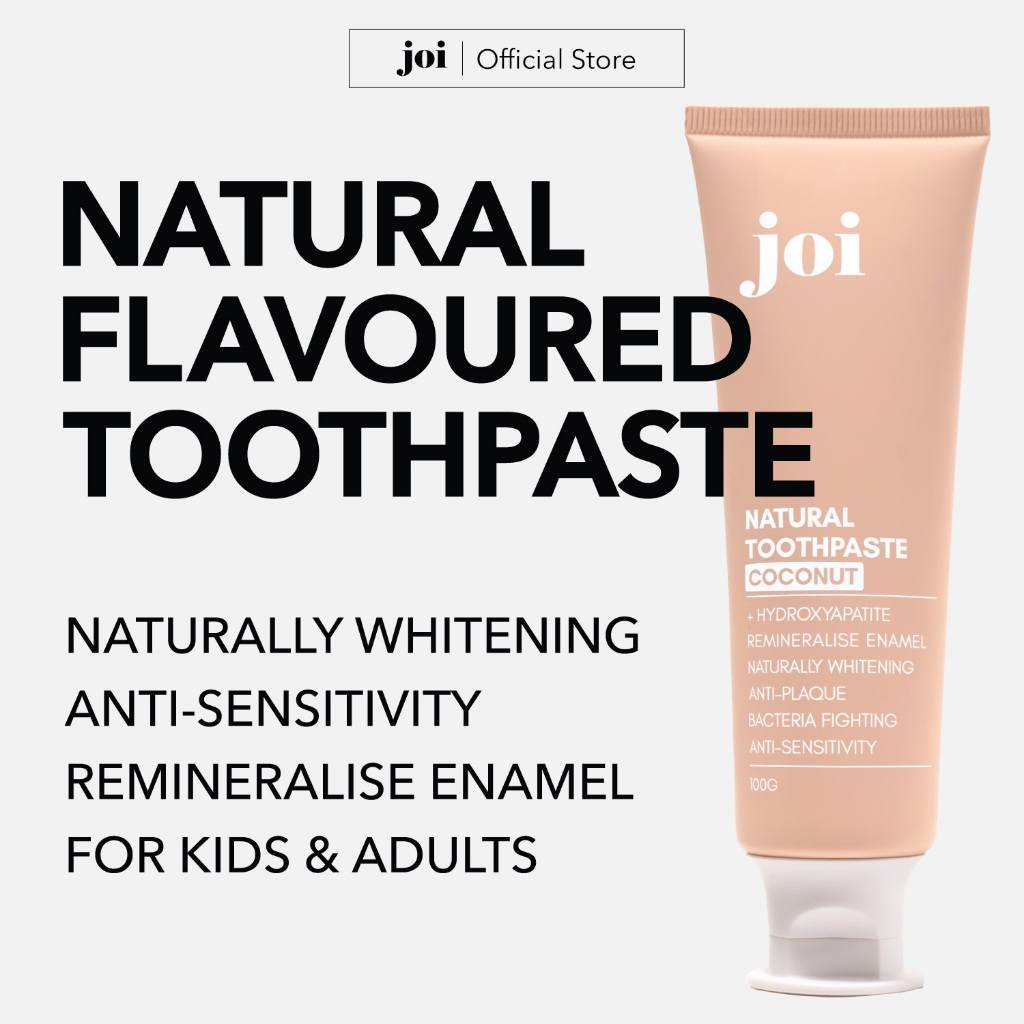 就是爱分享Shopee - Joi Natural Toothpaste 这款牙膏美白的牙齿同时可以帮助你减少敏感... | Facebook
