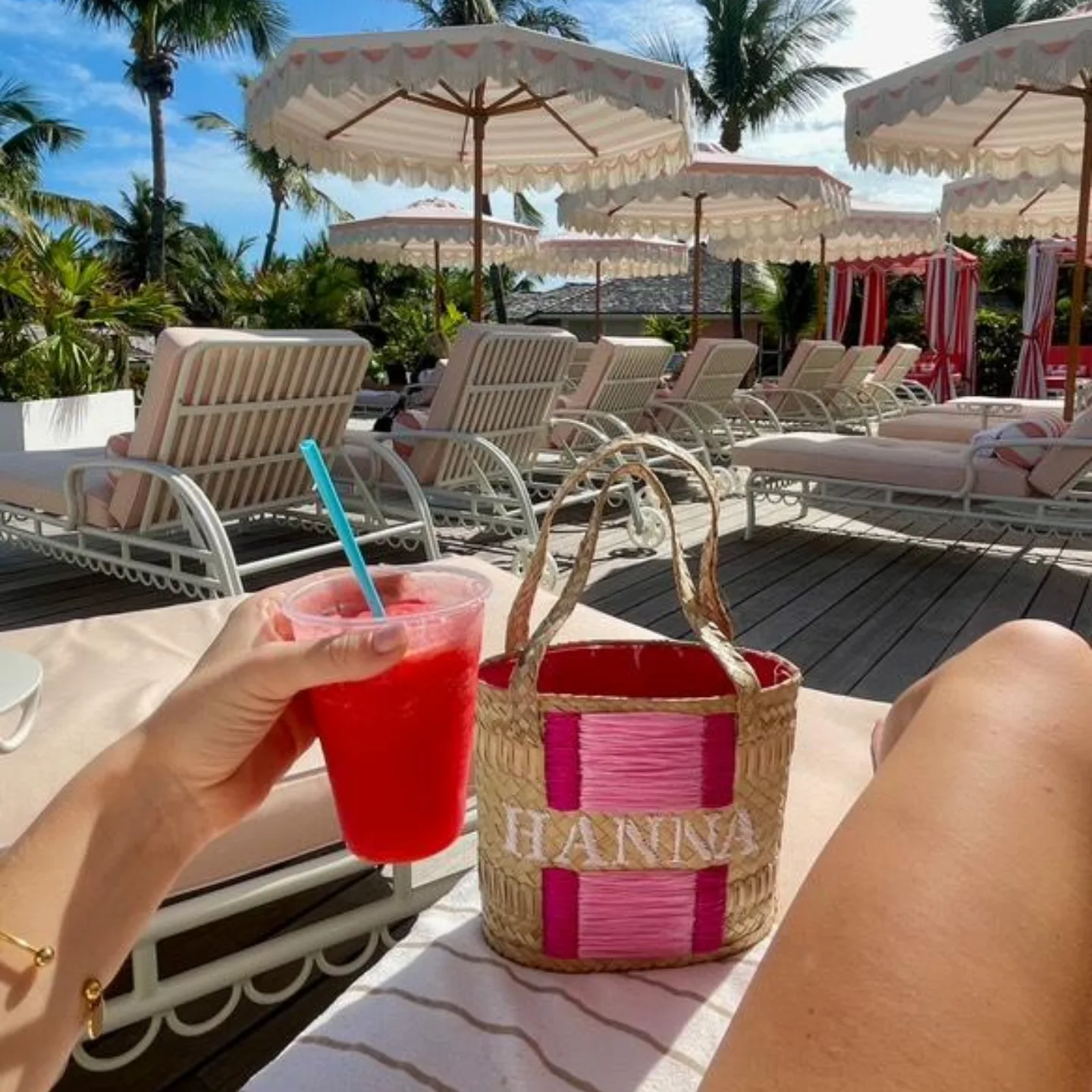 A and - Happy Thursday 😊 💕 📷 Teen Bucket Tote with Island Stripes ...