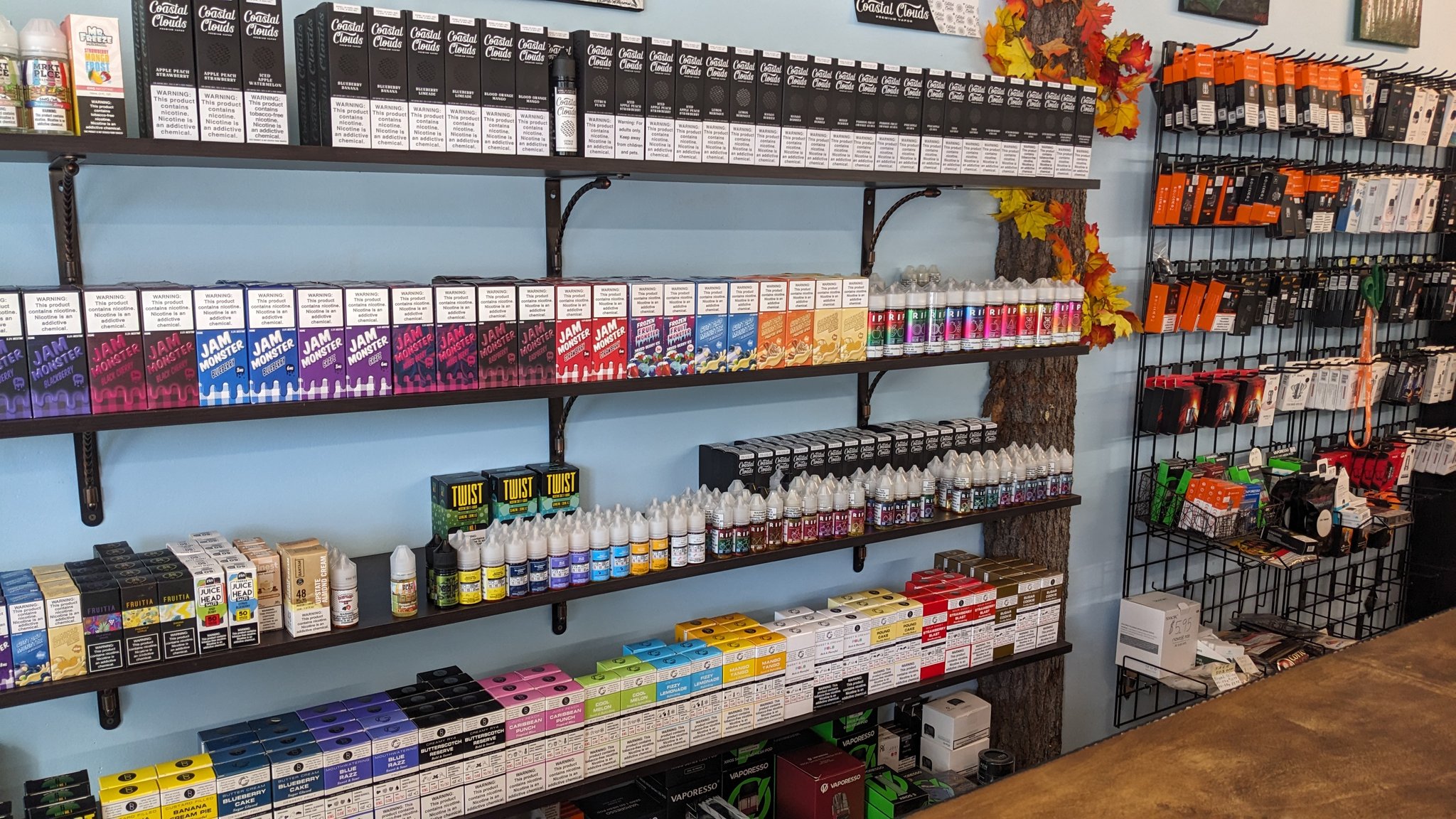 anytime smoke and vape shop & Wellness now open in Cheswick E-liquid flavor:Flavourless Lemon Lime Elf Bar AF5000 SMOK T-Air Sub-Ohm Tank