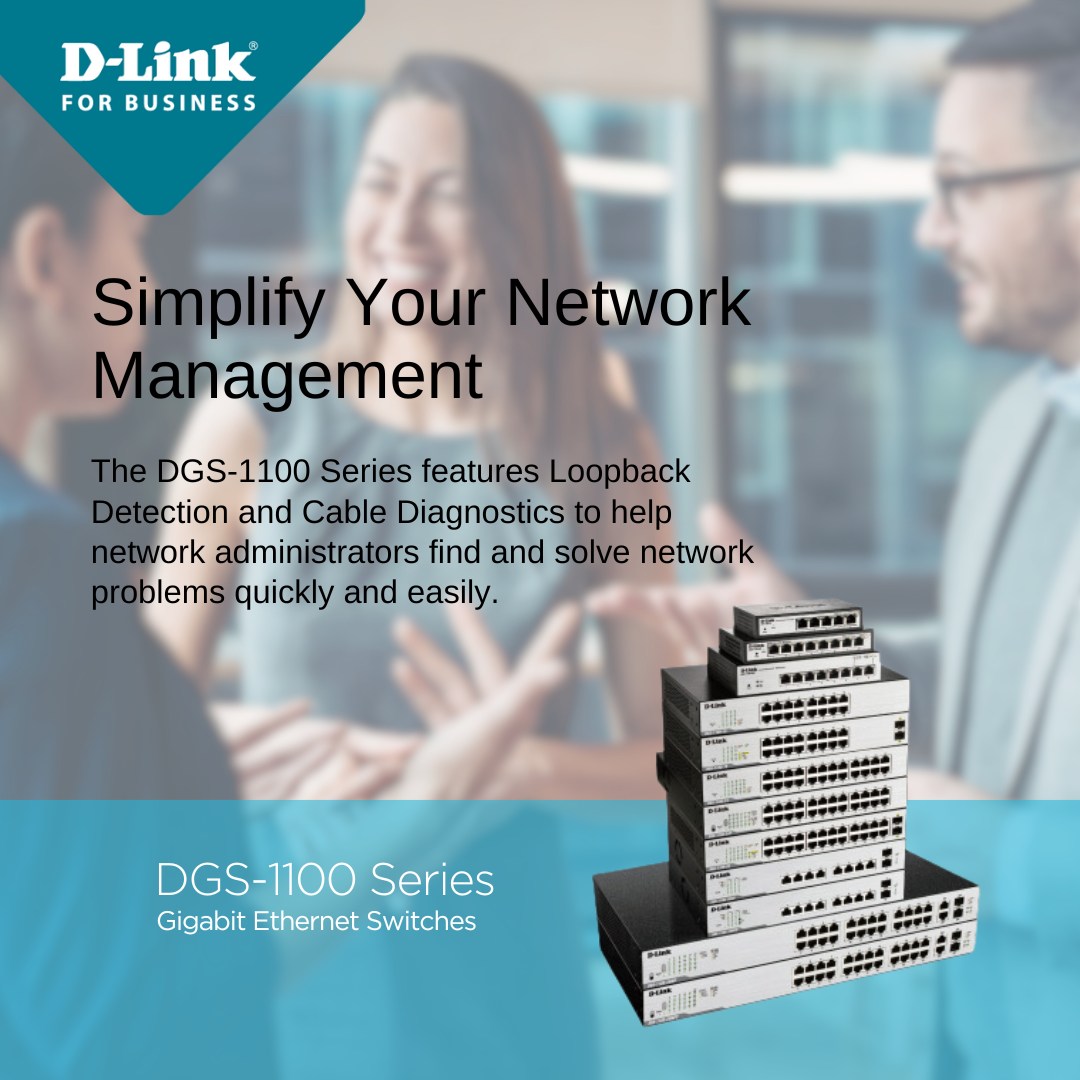 D-Link - Simple, easy and smart. Learn more about D-Link's DGS-1100 ...