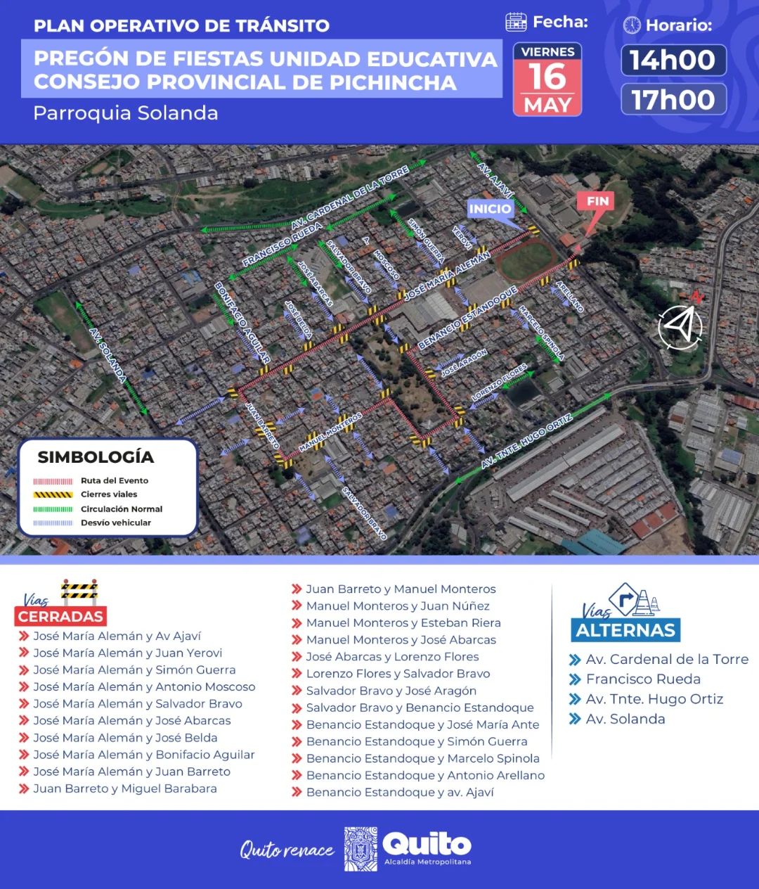 Agencia - 🎉 #PlanOperativoQuito | ¡Atención! 🥳 La Unidad Educativa ...