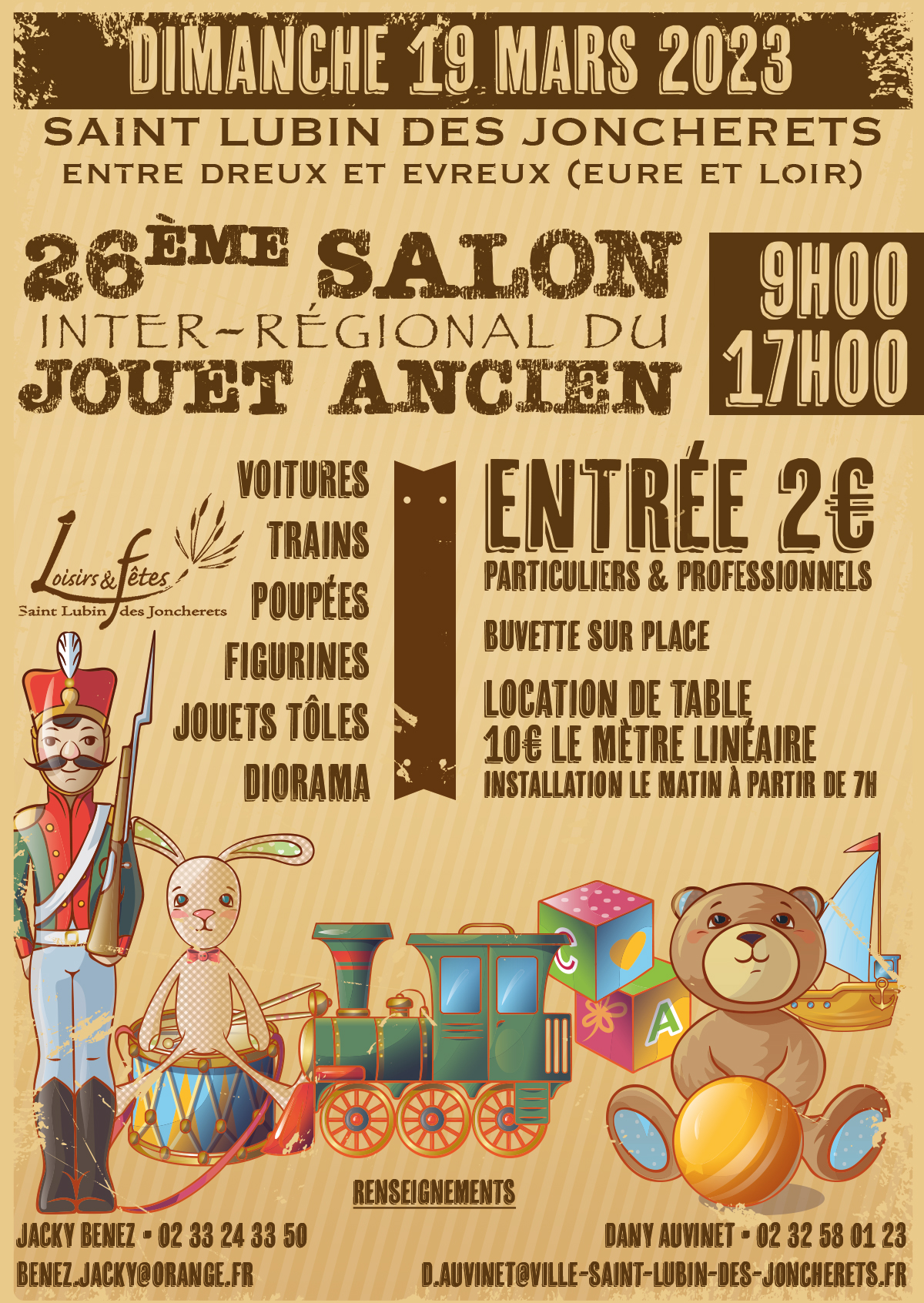 Foire A Tout Saint Lubin Des Joncherets