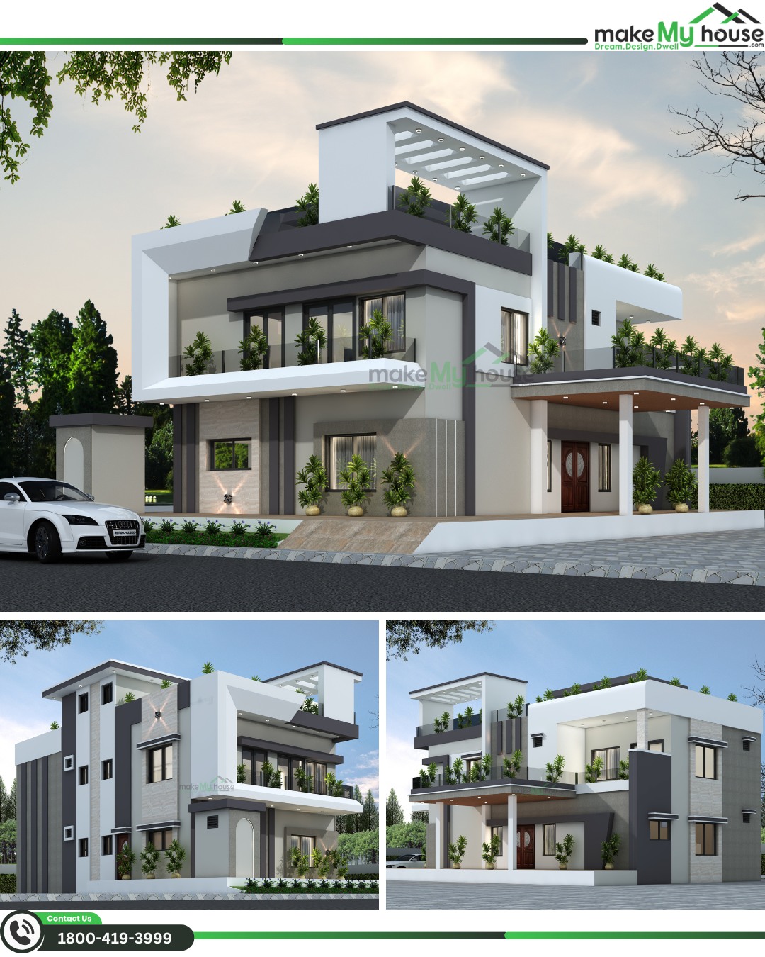 Make My House - 🏡 Contemporary House Design That Blends... | Facebook