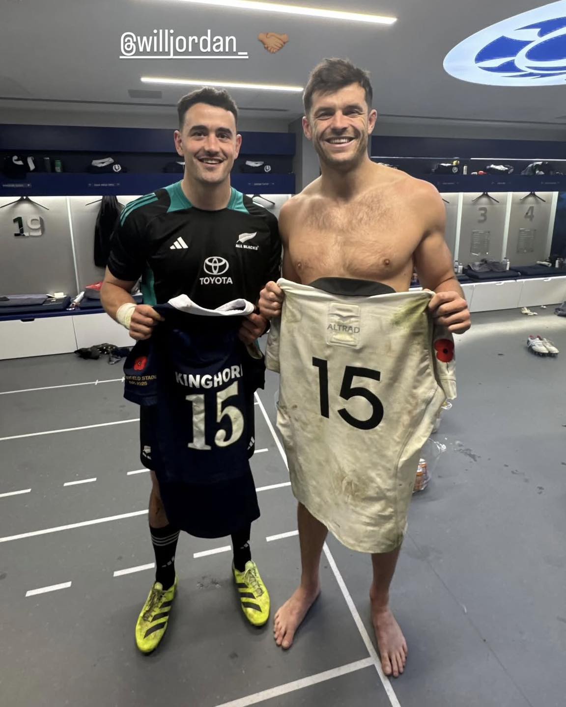 Check the size of Kinghorn. That’s who... - Rugby Highlights | Facebook
