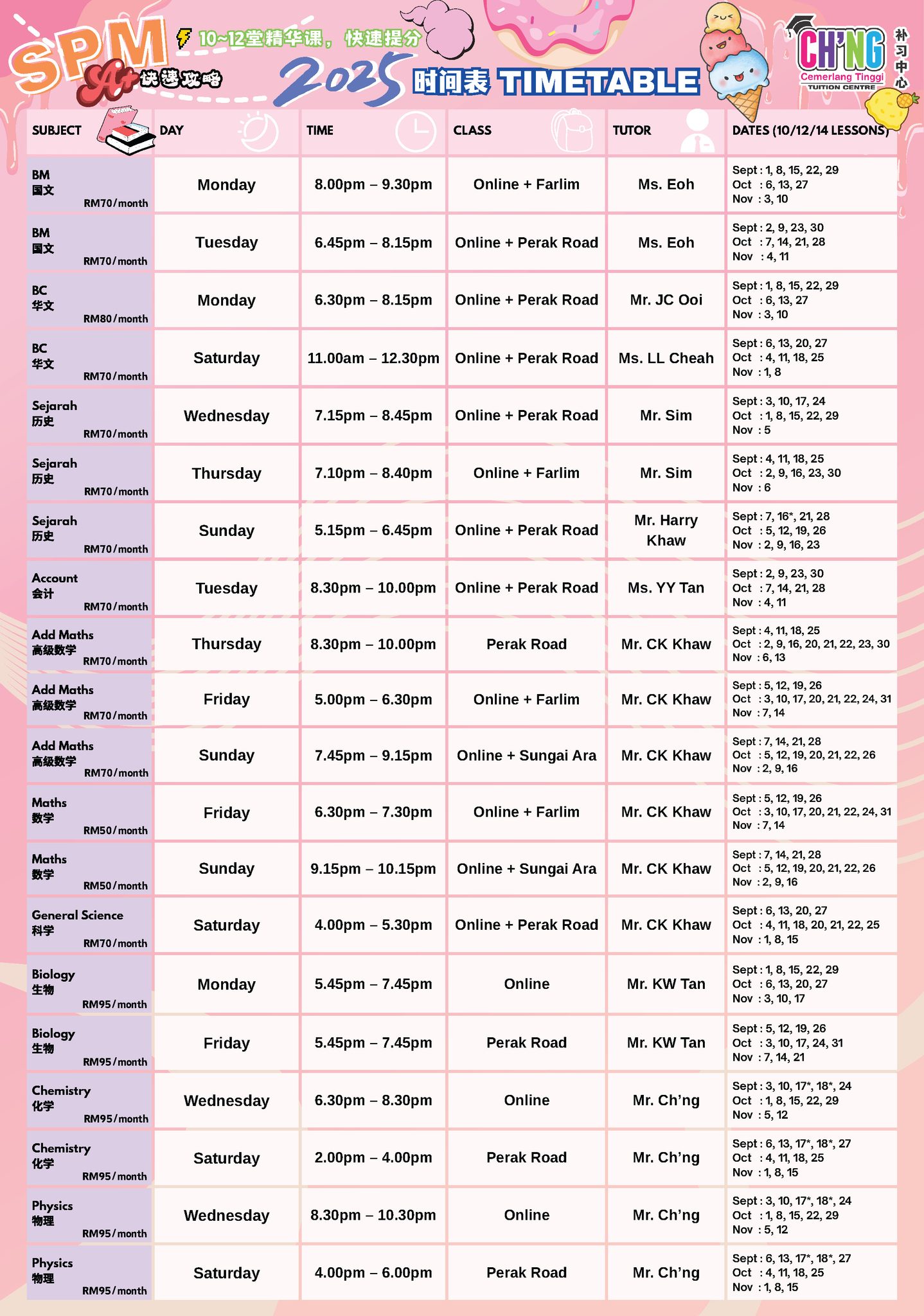 Ch'ng Tuition Centre | George Town