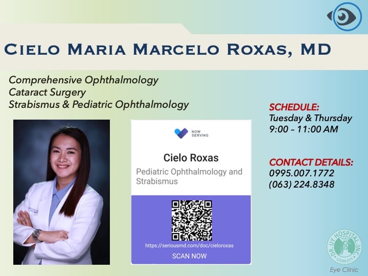The Dr. Uy Eye Clinic is open... - Dr. Uy Hospital, Inc. | Facebook