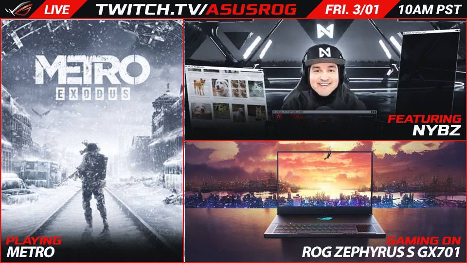 🔴 ROG LIVE in a few hours with... - ASUS Republic of Gamers | Facebook