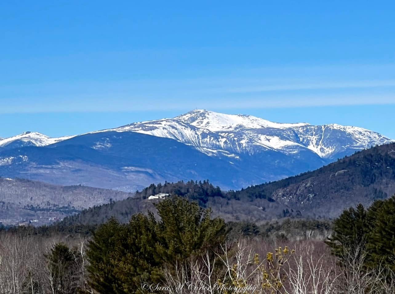 North Conway NH Taken from Intervale Scenic Vista Mt. Washington