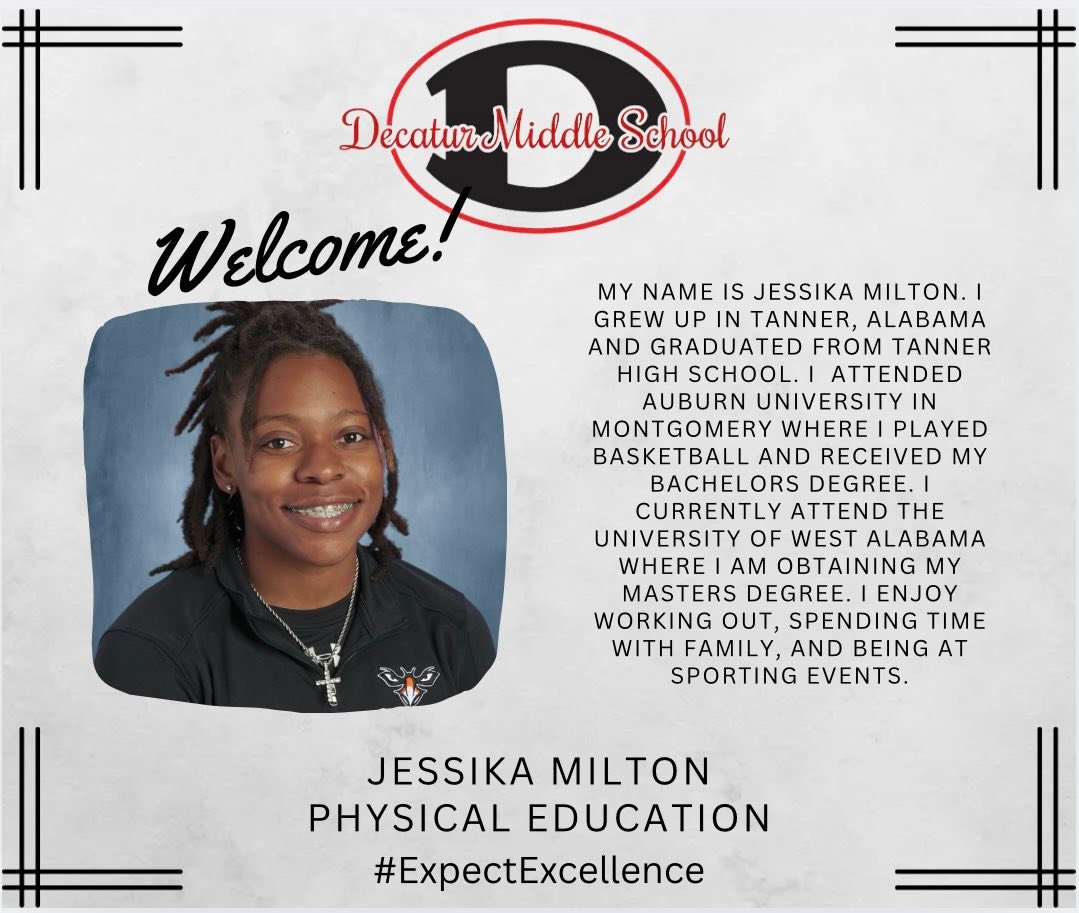 Welcome to the Decatur... - Decatur Middle School-Decatur, Al | Facebook