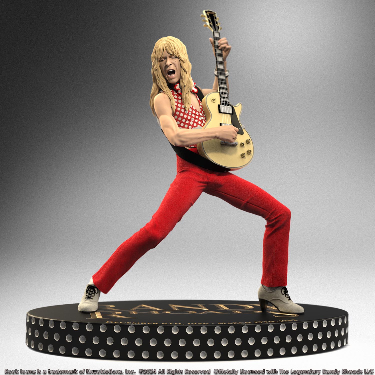 Randy Rhoads Rock Iconz collectible statue pre-order