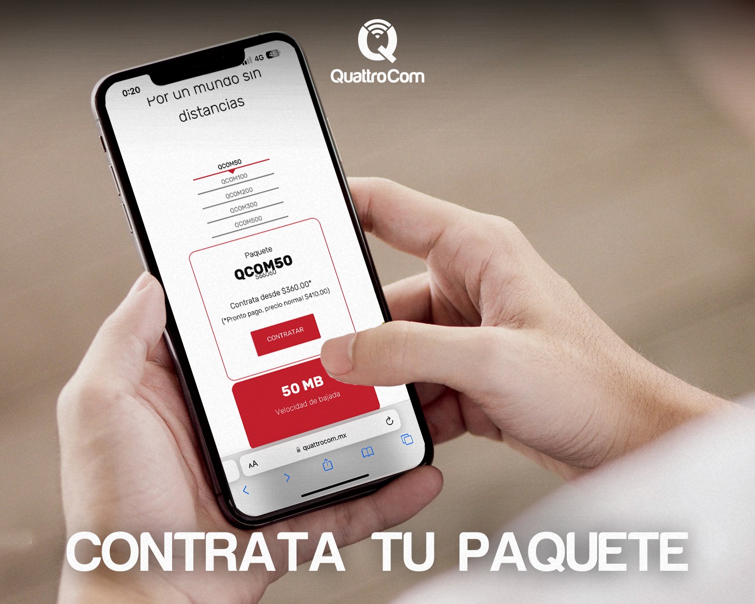 Quattrocom - Contamos con varios paquetes que se adaptan a... | Facebook