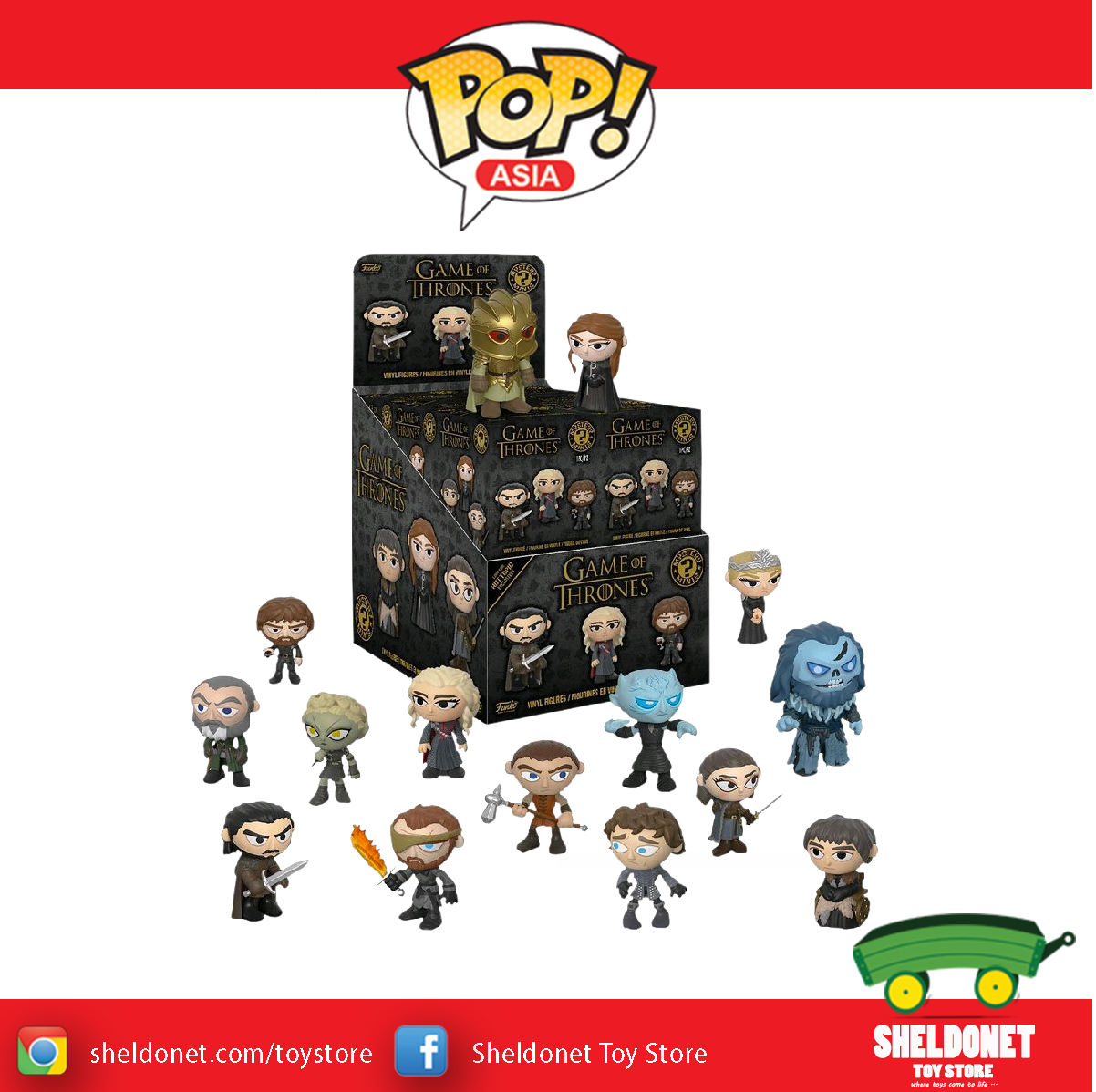 Funko Mystery Mini Game Of Thrones – Figurine Aléatoire (1 Par Achat) – Idéal Pour Collectionneurs Et Fans De La Série