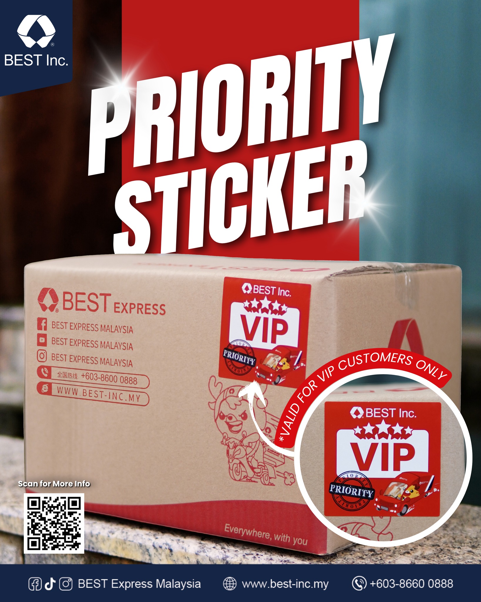 BEST - VIP treatment activated! Introducing our newly launched Priority ...