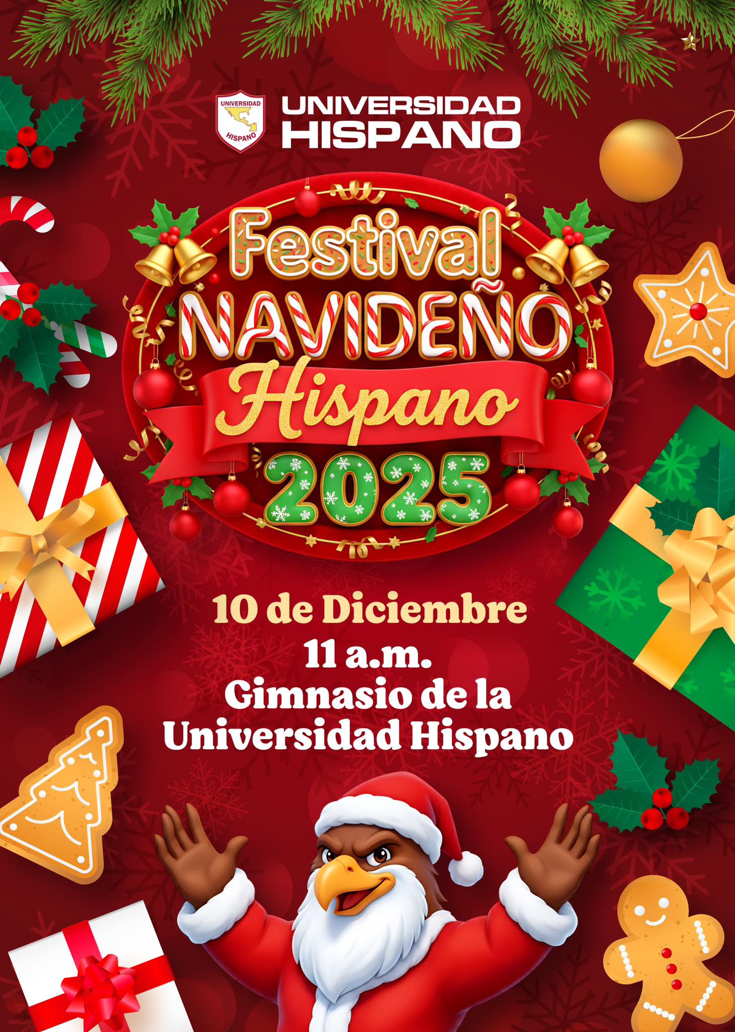 Universidad - ¡Llega el Festival Navideño #Hispano 2025! 🎄 Ven a ...