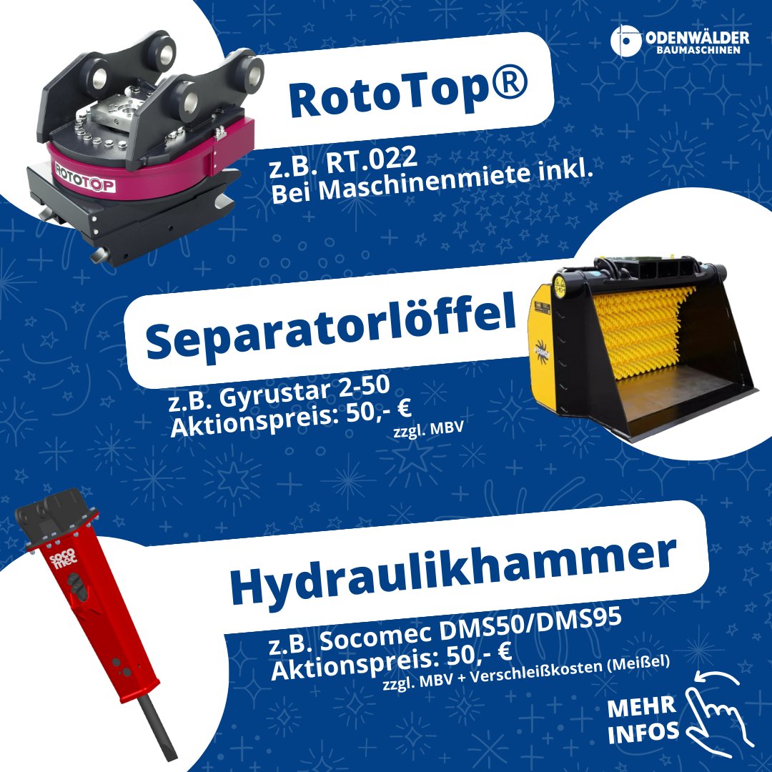 🥳 Anlässlich unseres... - Odenwälder Baumaschinen GmbH | Facebook