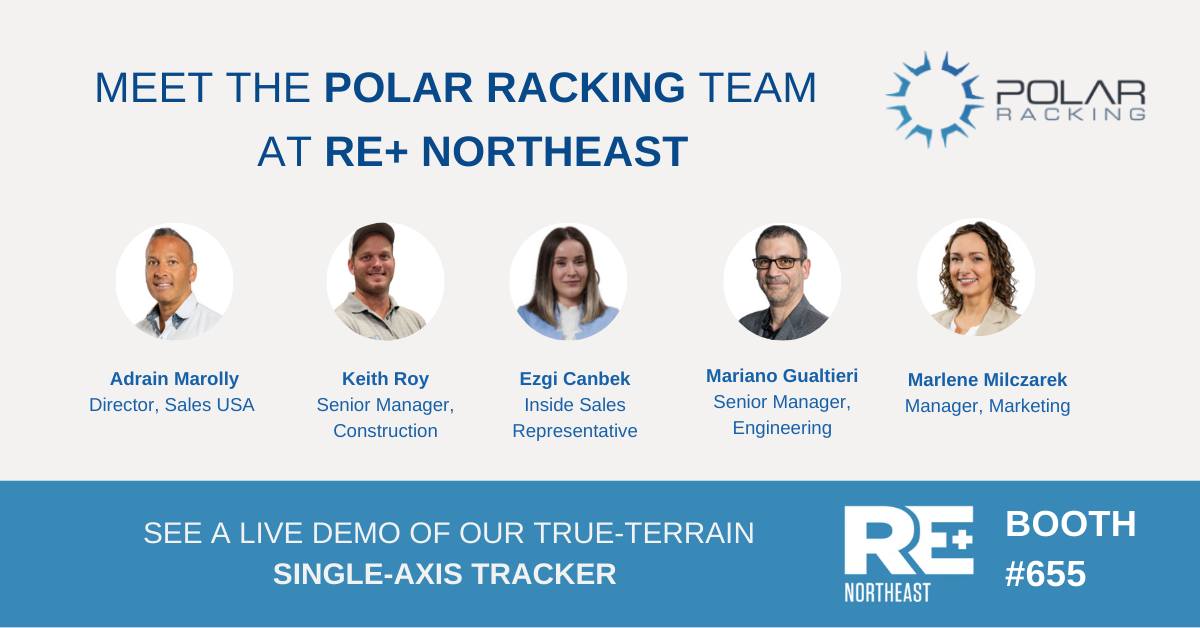 Polar Racking - 🌟 Meet the Polar Racking Team at RE+... | Facebook