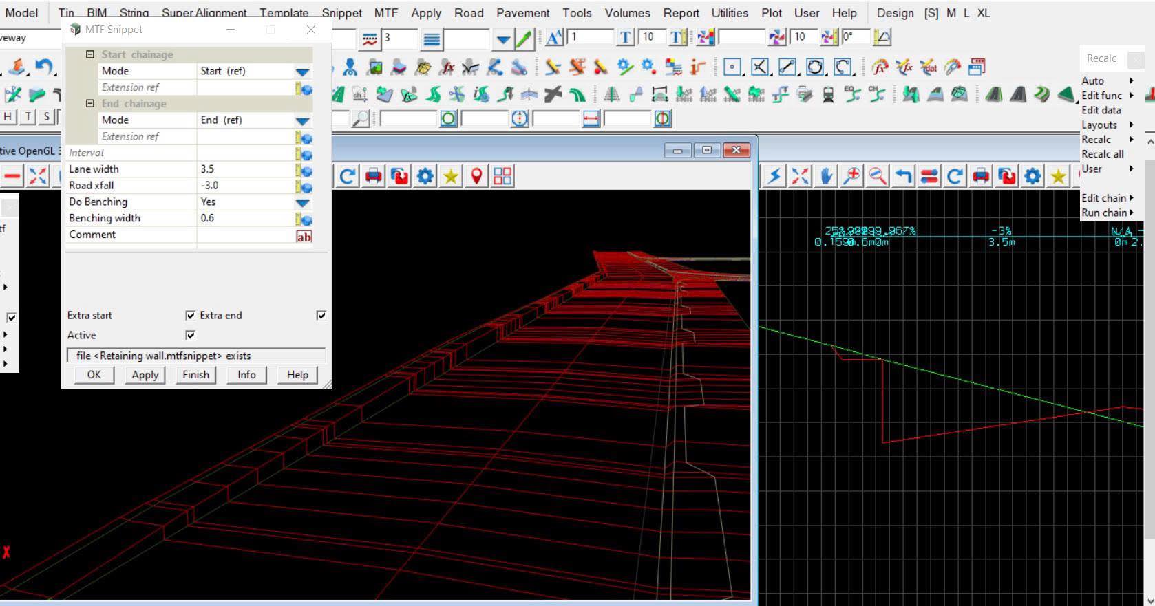 12d snippet, retaining wall... - Đào tạo chuyên môn và công nghệ BIM ...
