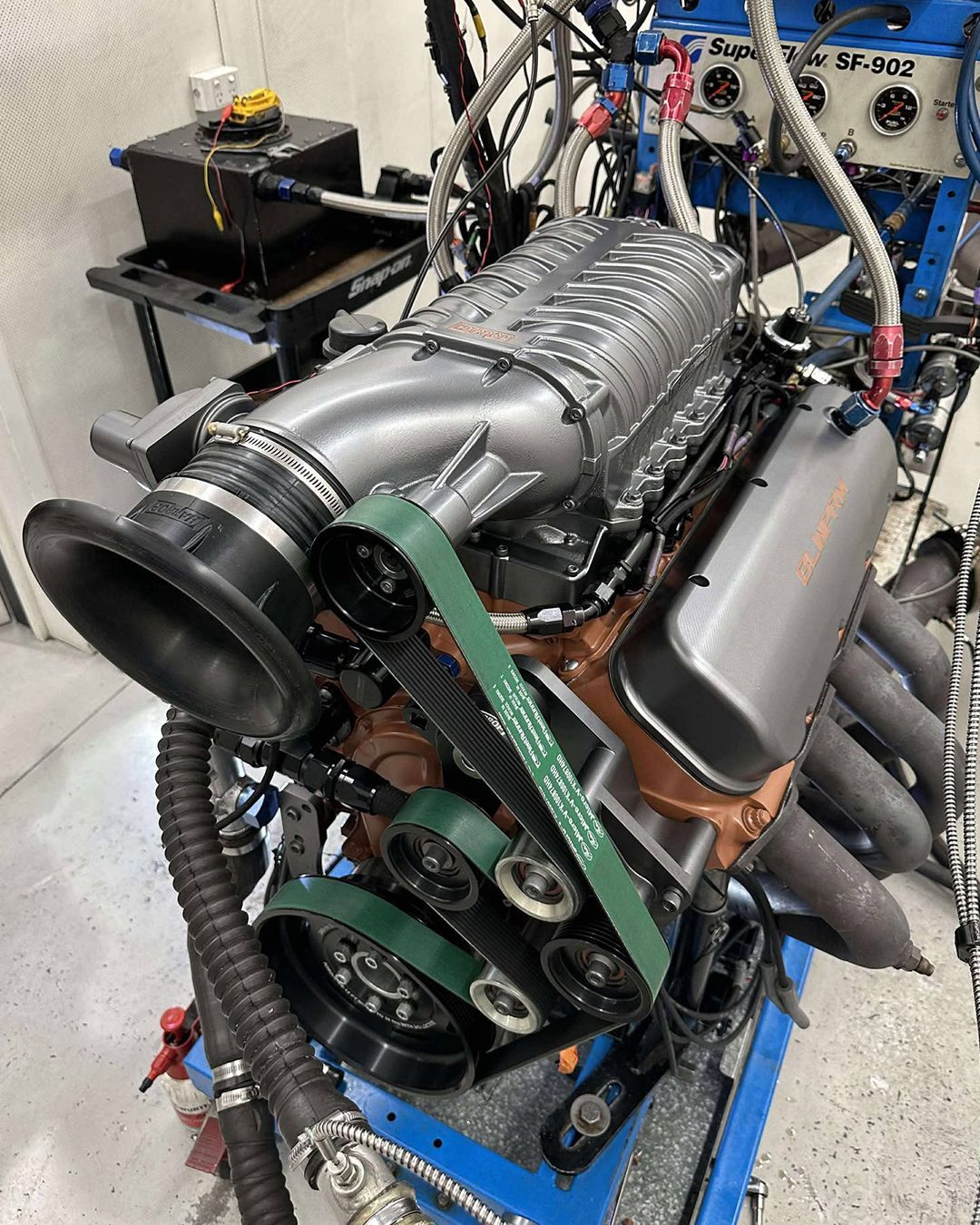 Harrop - We're back with some Supercharged Big Block Chev action on the ...