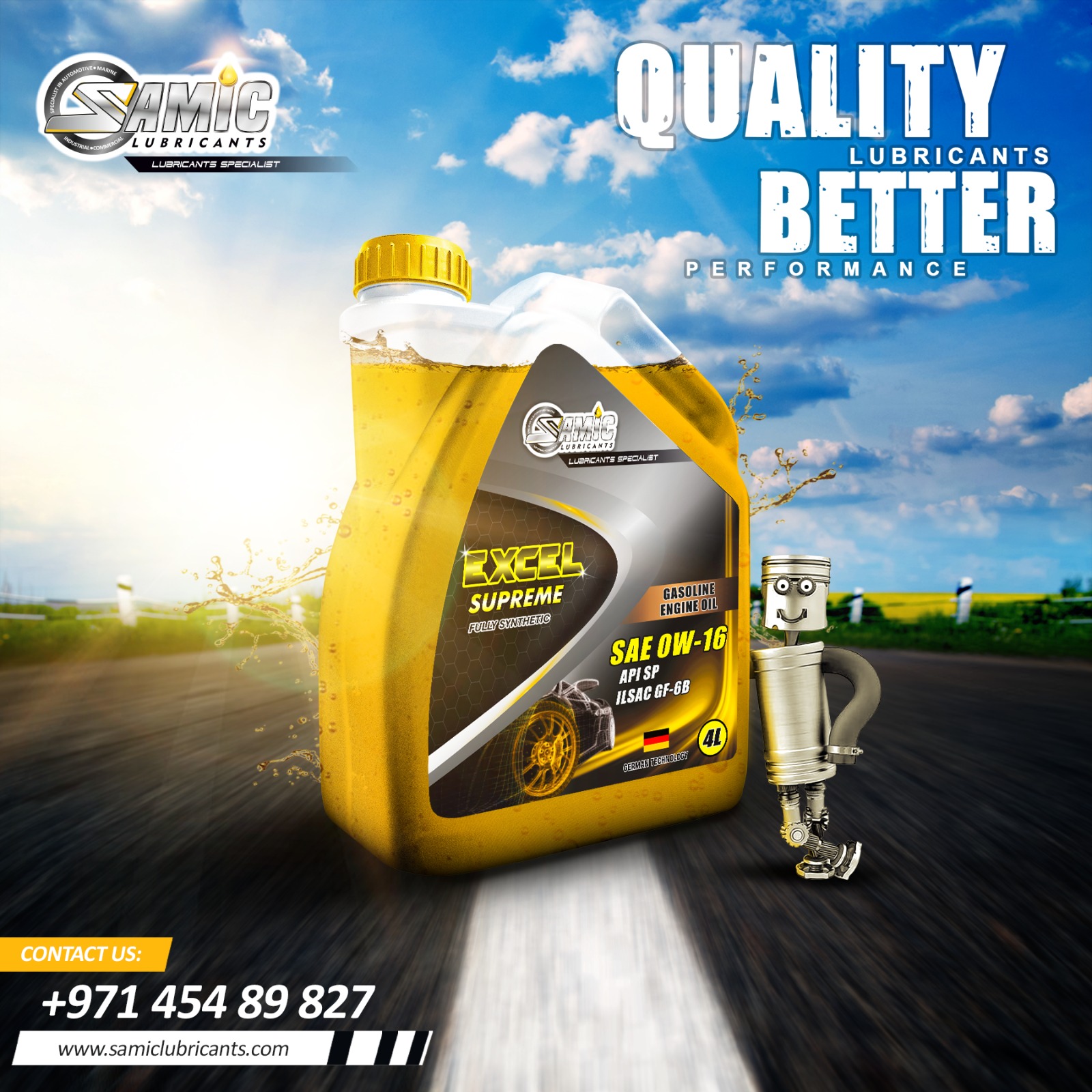 Samic Lubricants | Dubai