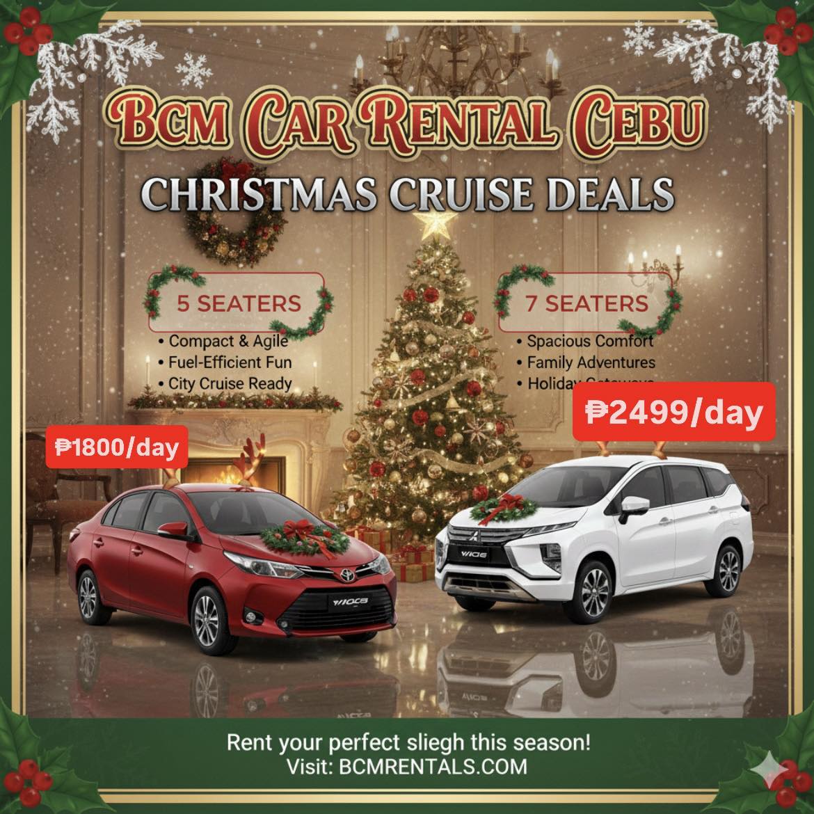 BCM Car Rental Cebu | Cebu City