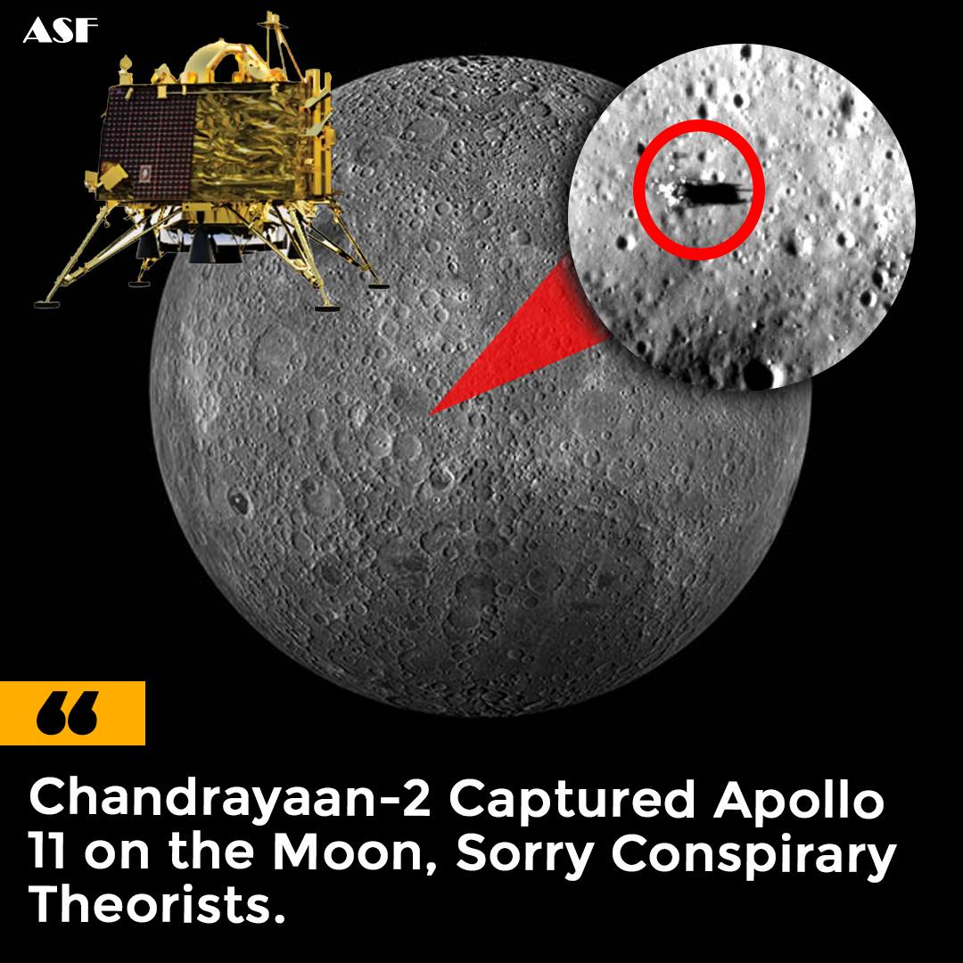 Amazing - India’s Chandrayaan-2 mission has captured an incredible ...