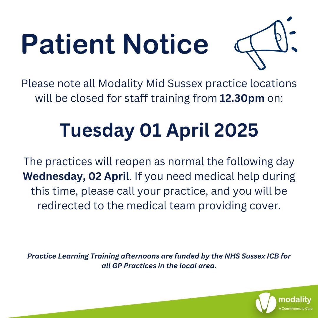 Modality - Please note all Modality Mid Sussex practice locations will ...