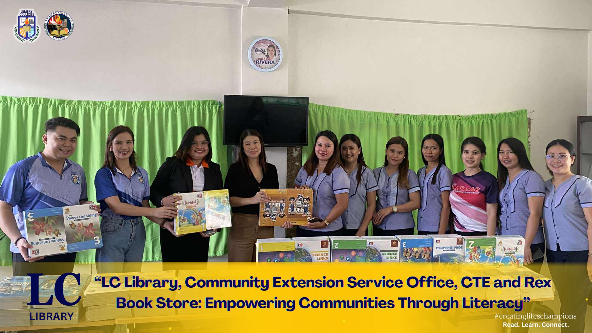 Lemery Colleges Library added a... - Lemery Colleges Library
