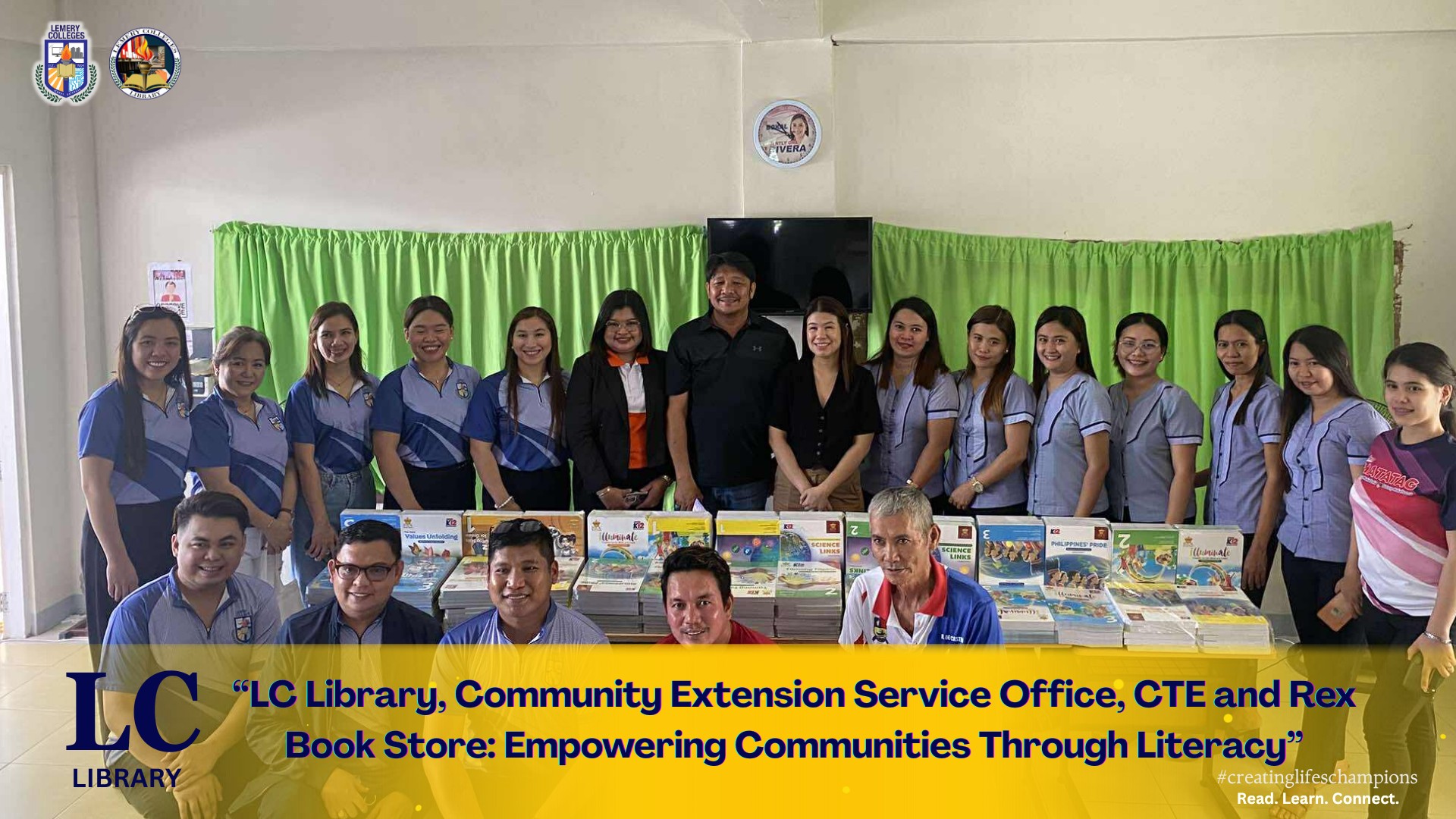 Lemery Colleges Library added a... - Lemery Colleges Library