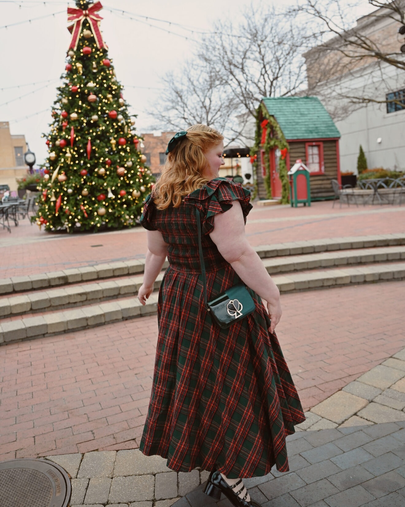 christmas dresses at kohl's It's official … @lolo_russell has us mad for plaid!😍Find this festive holiday dress from Draper James RSVP—exclusively Forever 21 Women Blue
