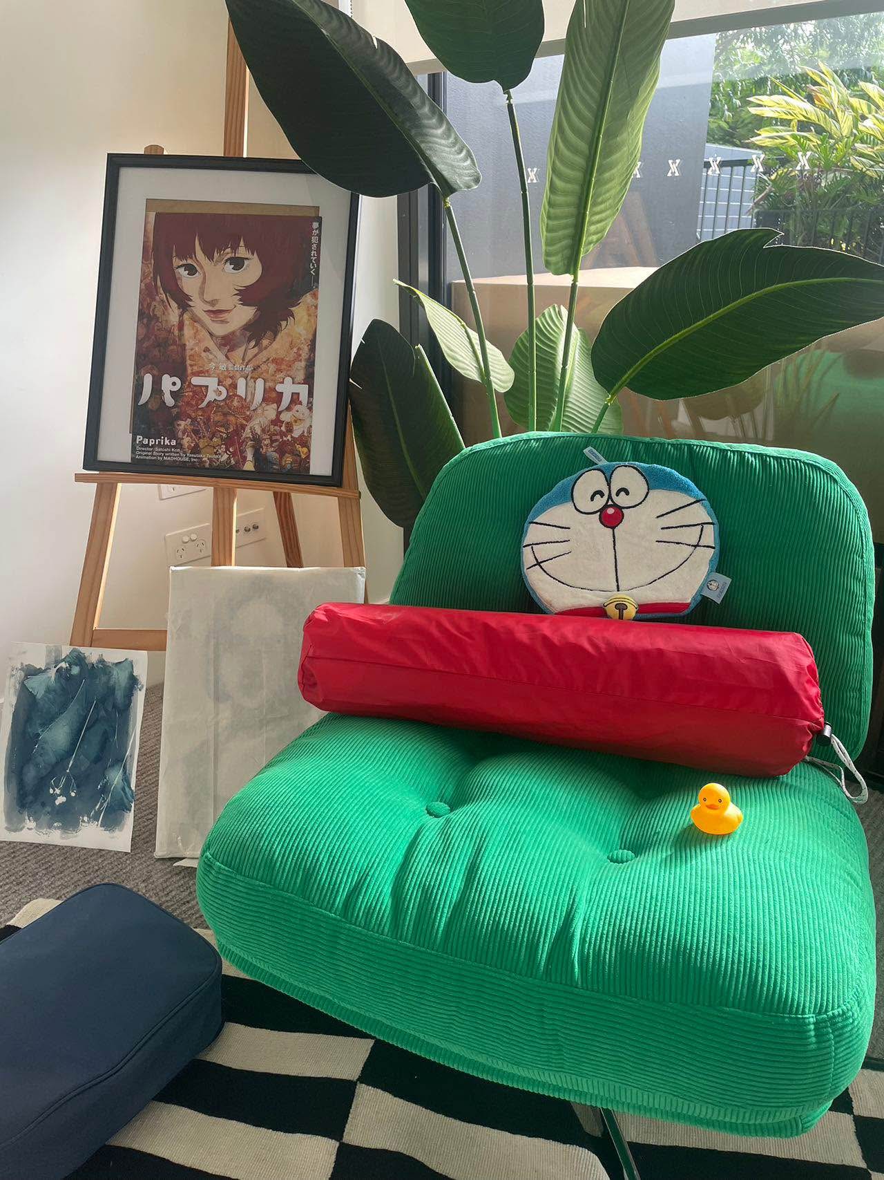 IKEA DYVLINGE Swivel armchair, Kelinge green，sofa，chair - Living 