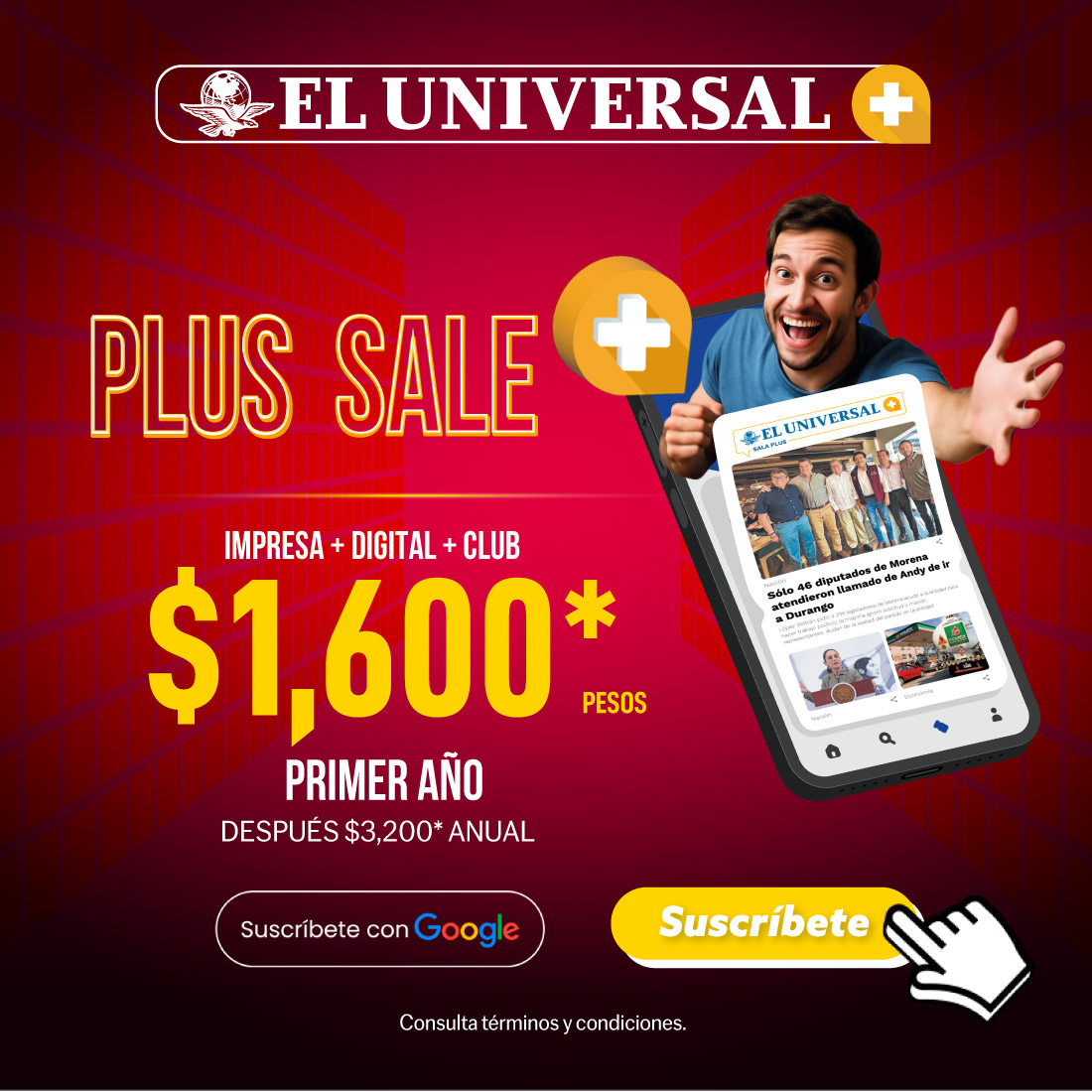 El - Adquiere una suscripción anual impresa + digital a El Universal ...