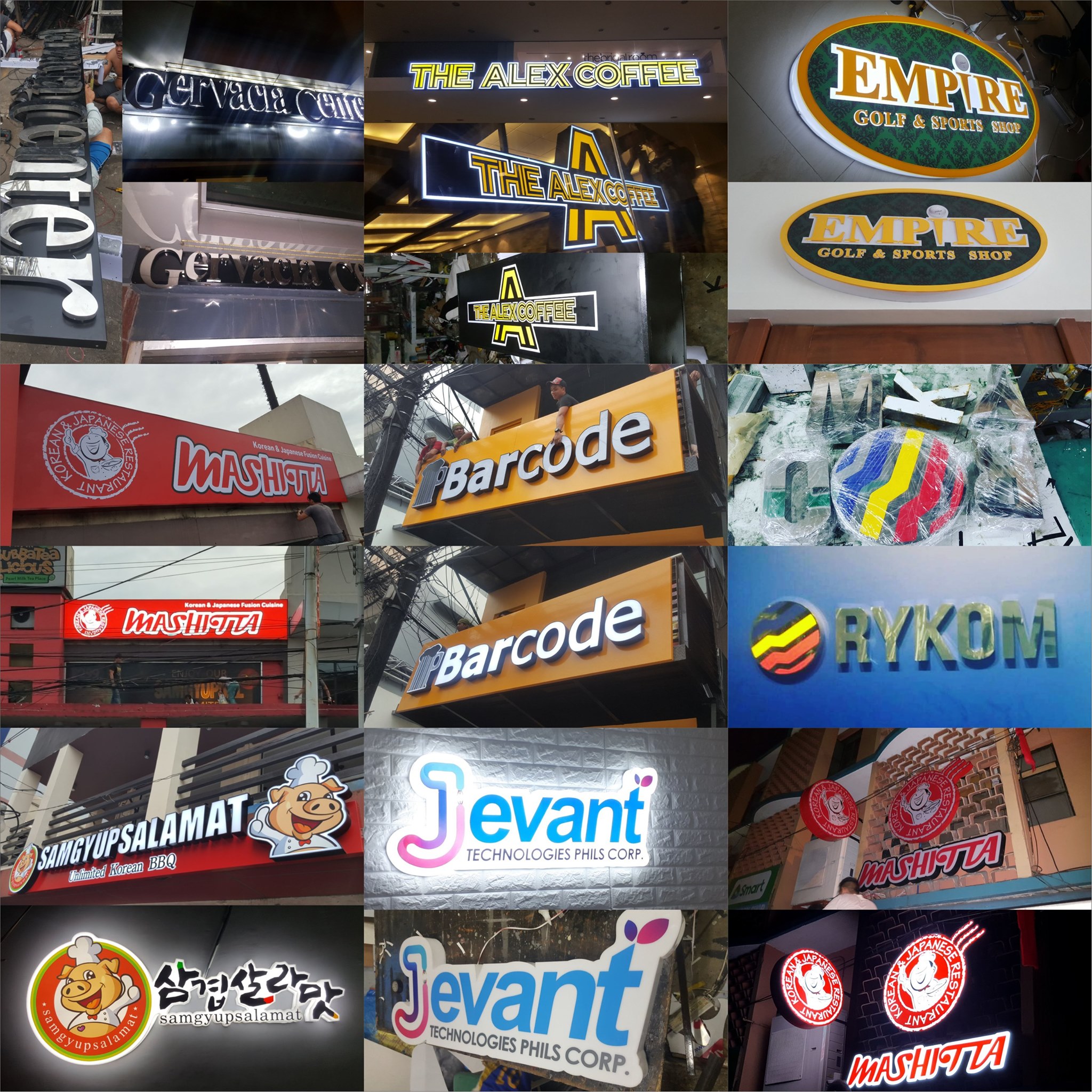 A creative and unique storefront sign can attract customers from a ...