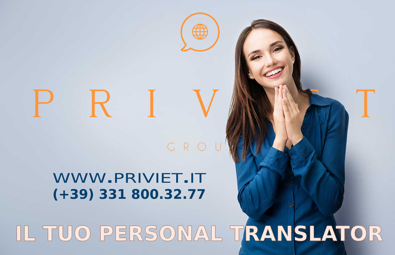 PRIVIET - traduzioni italiano russo