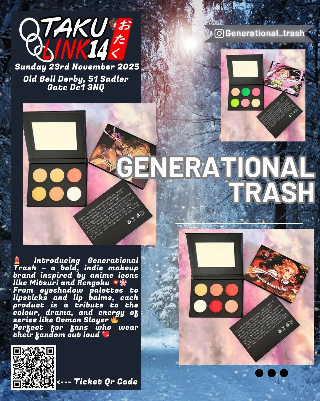 OTAKU - 💄🔥 Introducing Generational Trash at Otaku Link 14! 🔥💄 We’re ...