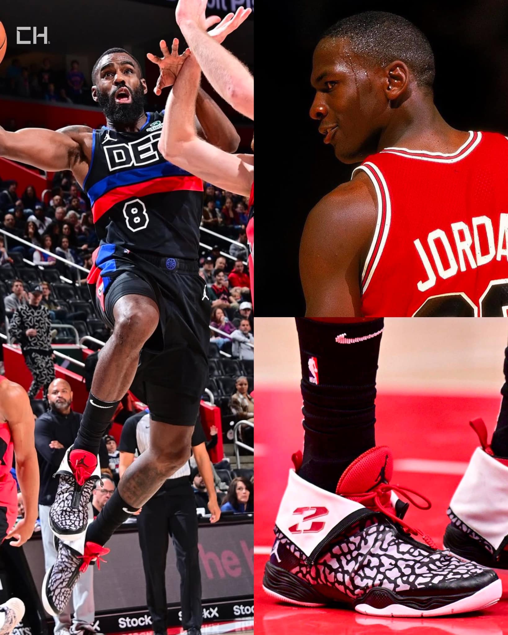 Back to 2013 with it. Tim Hardaway Jr. brought back the Air Jordan