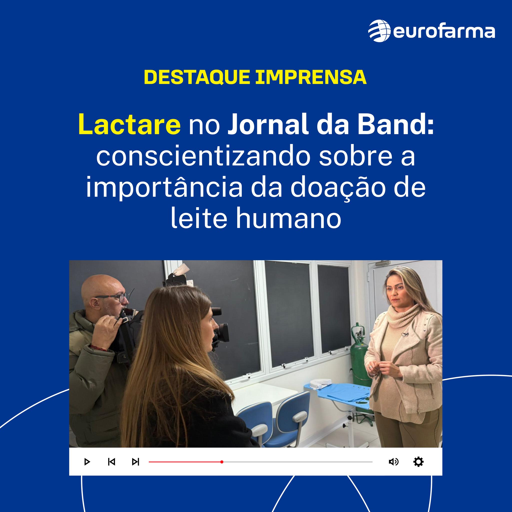 Eurofarma - Ontem, o Jornal da Band destacou a redução dos... | Facebook