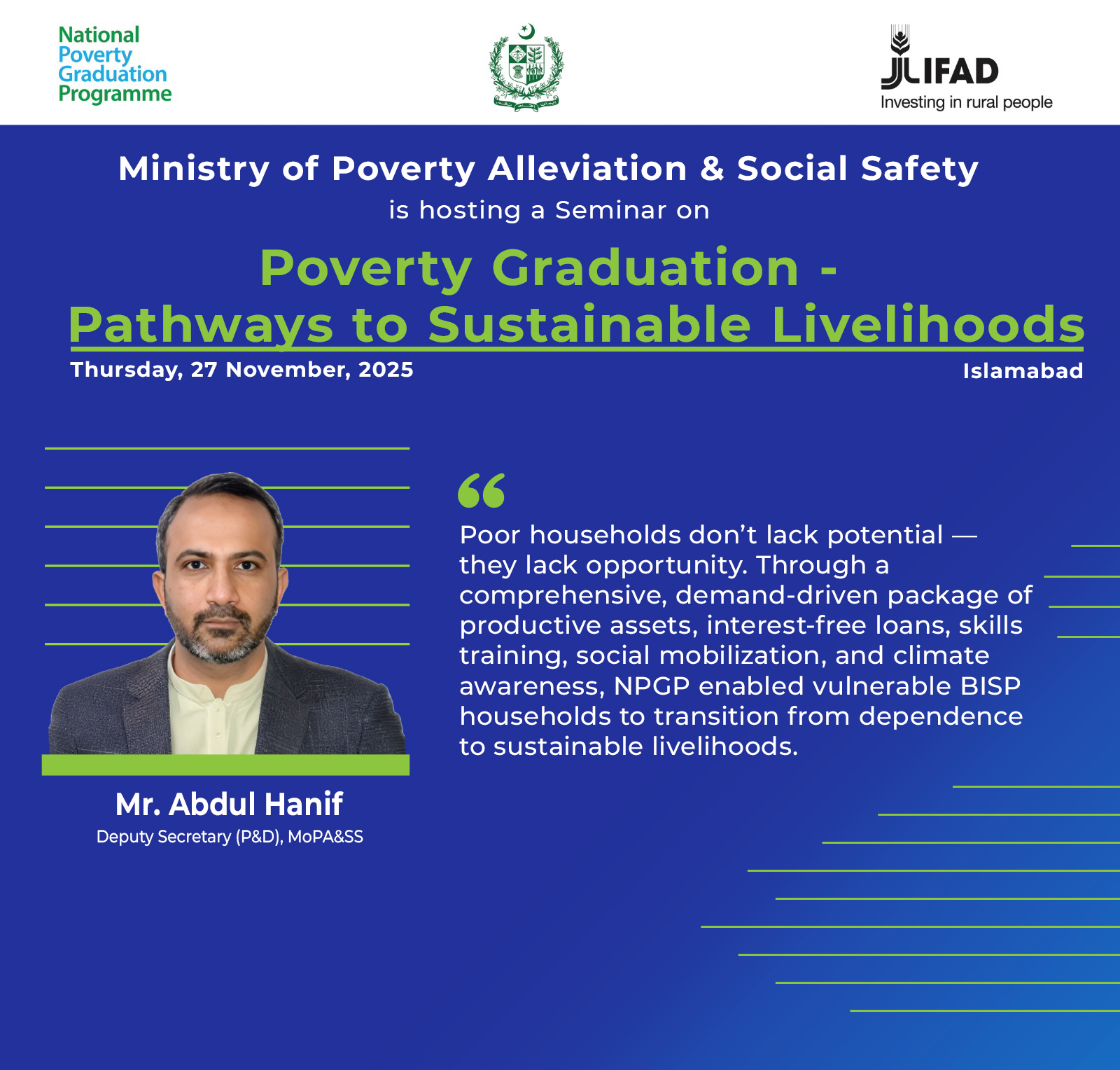 NRSP - National Rural Support Programme | Islamabad