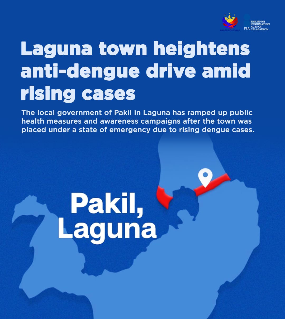 PIA CALABARZON - The local government of Pakil in Laguna... | Facebook