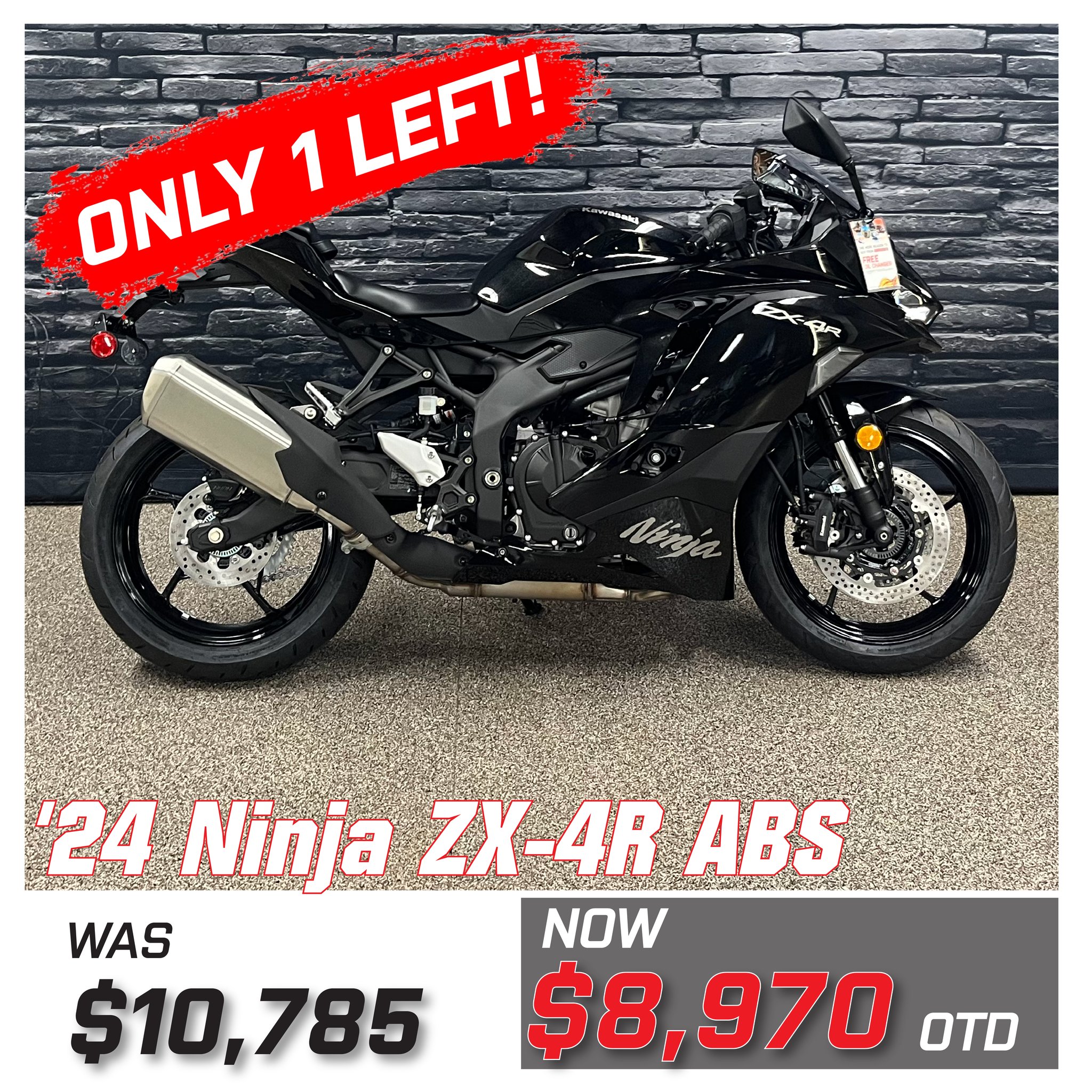 🏍️ LOW PRICES. HIGH THRILLS! 🔥 Grab a 2023 or 2024 Kawasaki