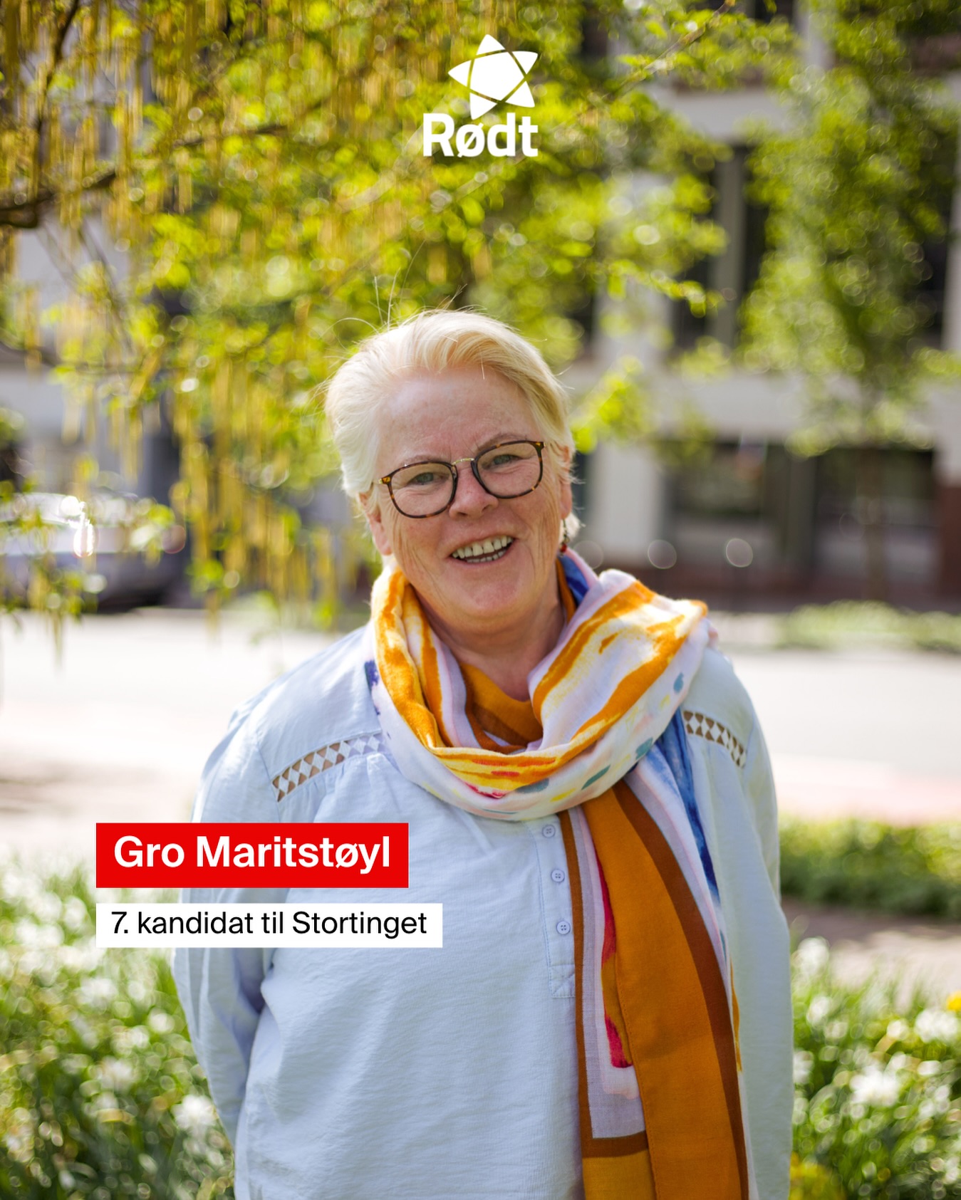 Rødt - Siste ut i vår serie med intervjuer er Gro Maritstøyl 👋 Hun er ...