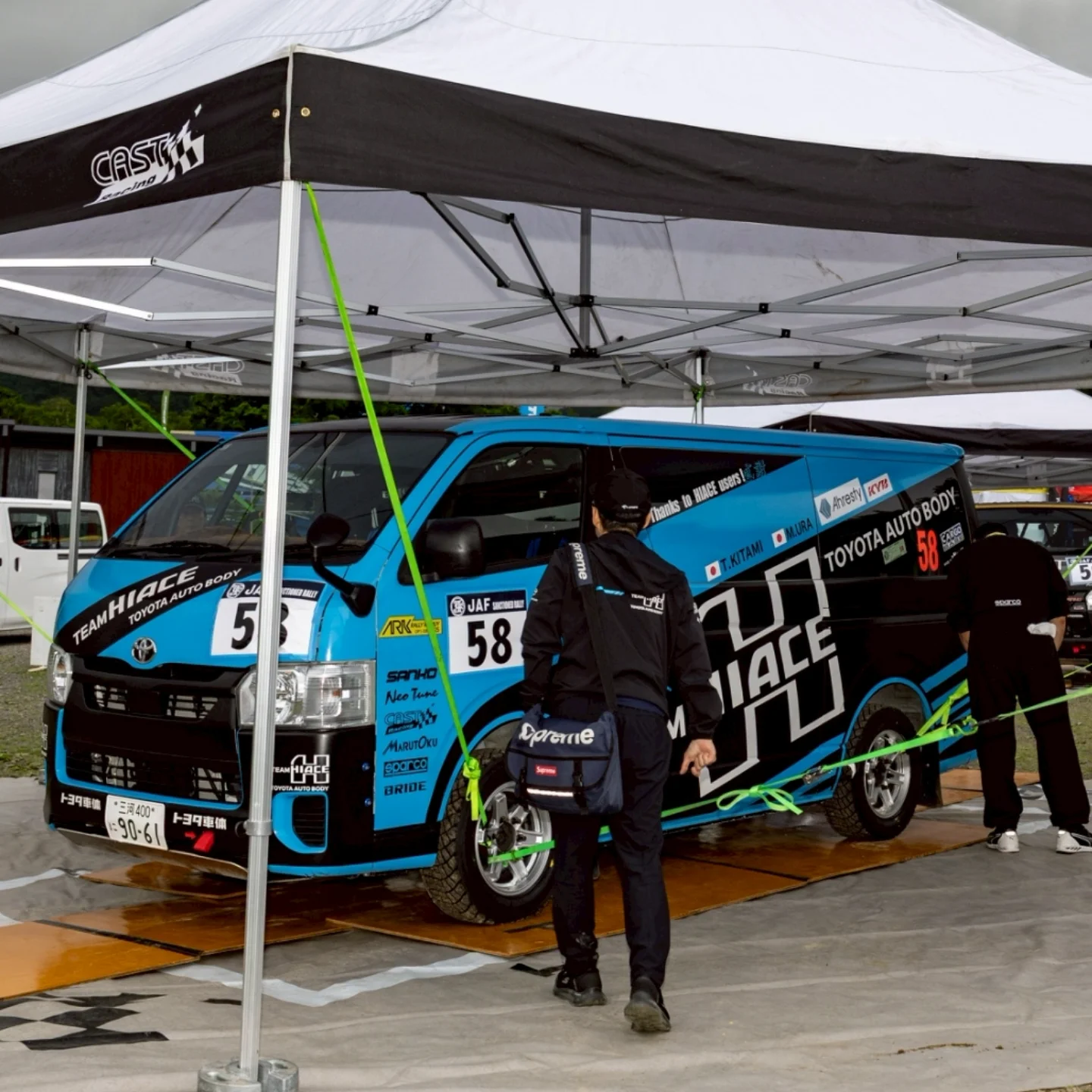 CAST - 2025全日本ラリー選手権第5戦 ARKラリー・カムイ ※参考掲載 #HIACE #ハイエース #CASTRacing # ...