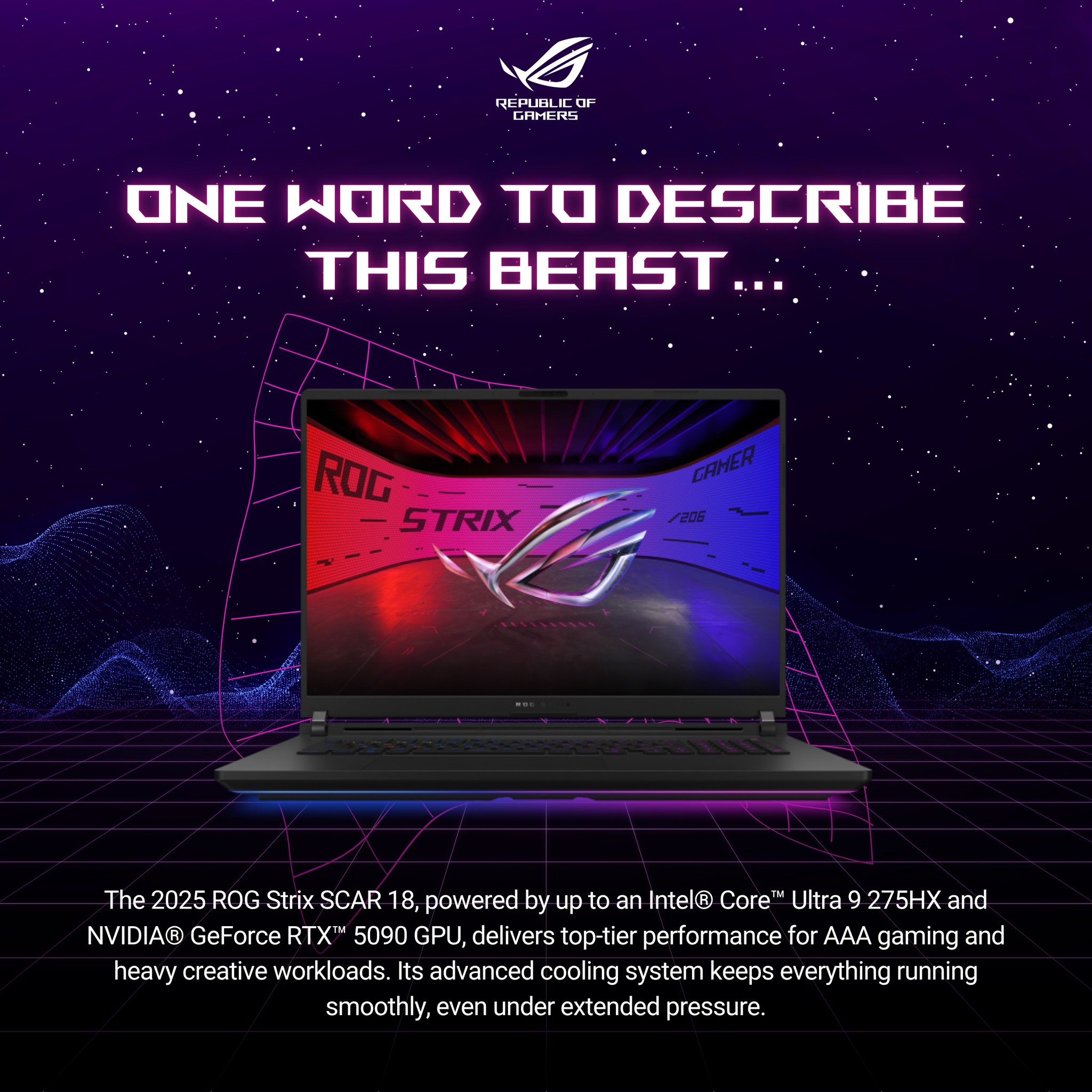 One word to describe this beast.... - ASUS Republic of Gamers | Facebook