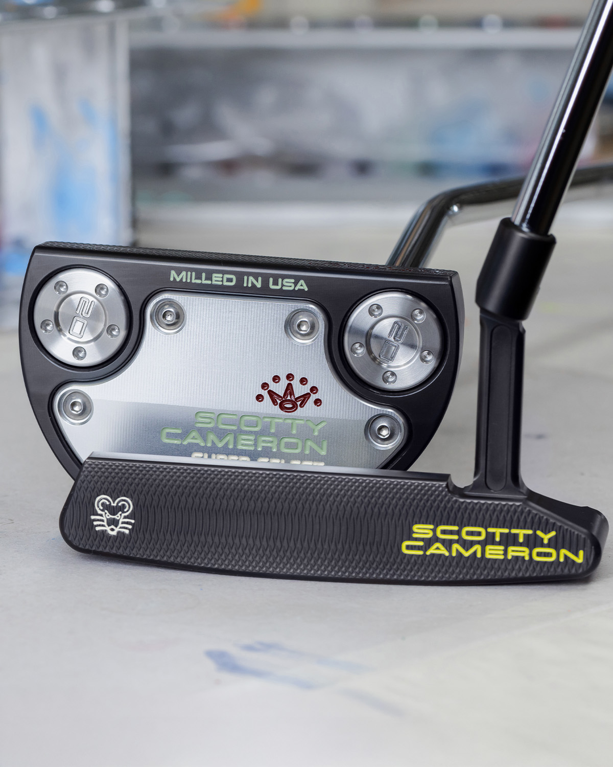 Restore your Super Select to black finish at Scotty Cameron