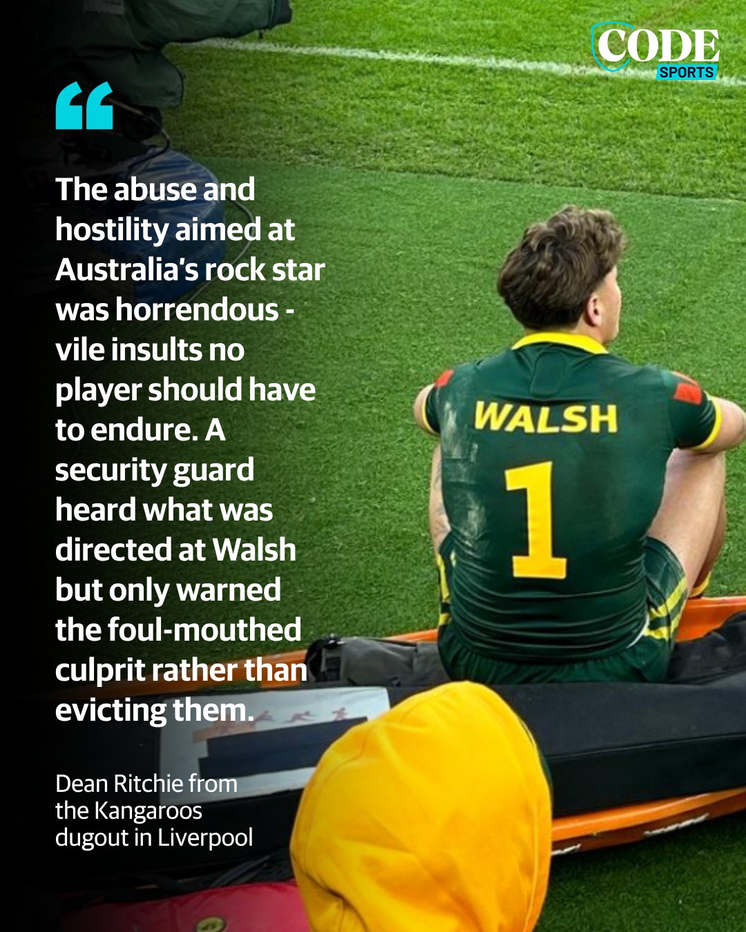 CODE NRL - Dean Ritchie’s unprecedented access to the... | Facebook
