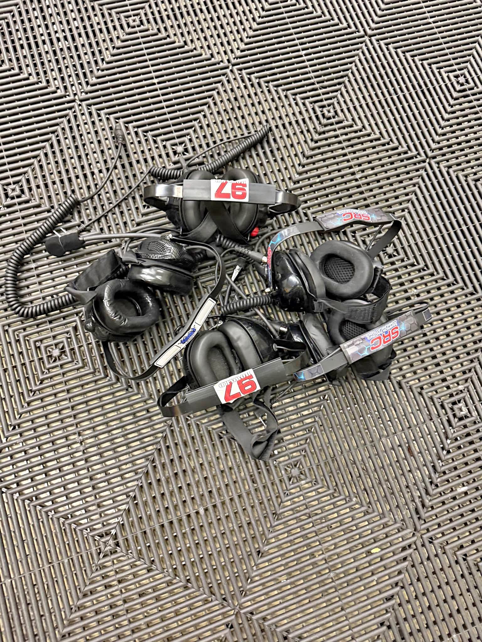 5 SRC SAMPSON RACING COMMUNICATIONS HEADSETS - Headphones - Peoria ...