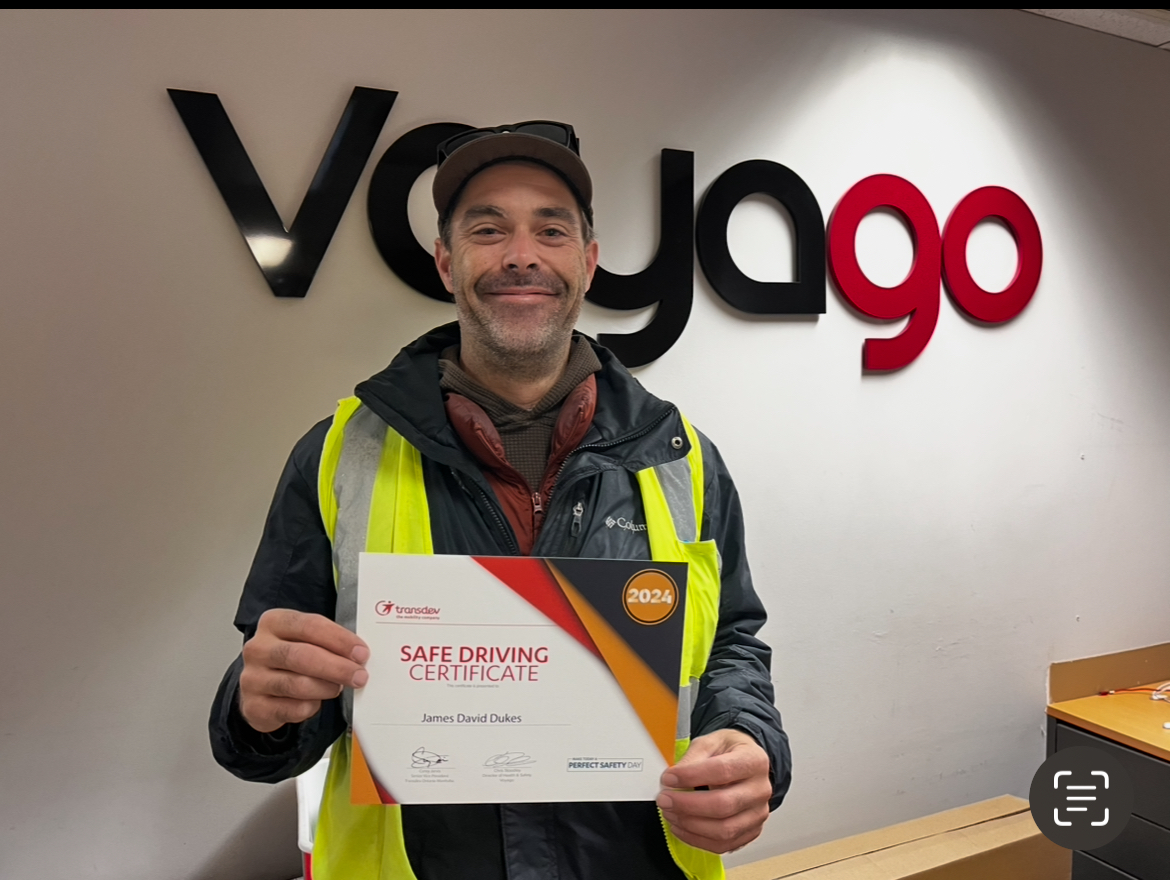 Voyago Transit - 🥇 Hats off to Dave Dukes! 🥇 We’re... | Facebook