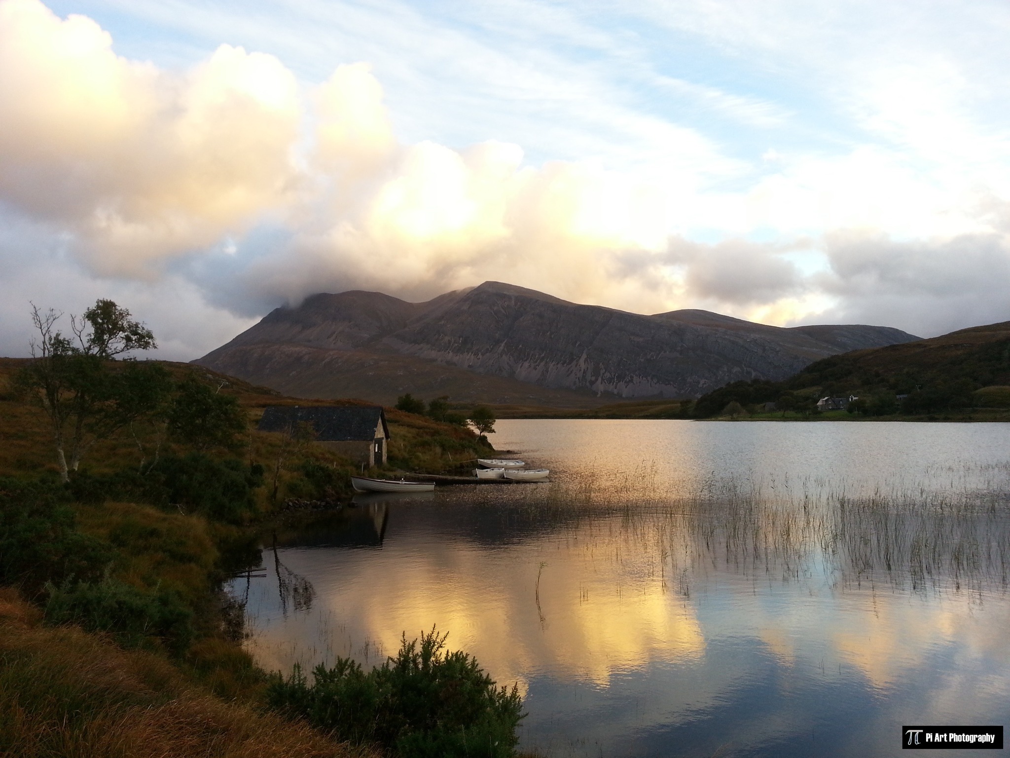 Scotland from the Roadside | Early morning light at the boathouse on ...