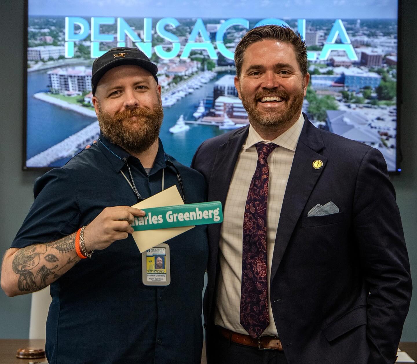 Pensacola - Join us in congratulating Charles “Chuck” Greenberg, our ...